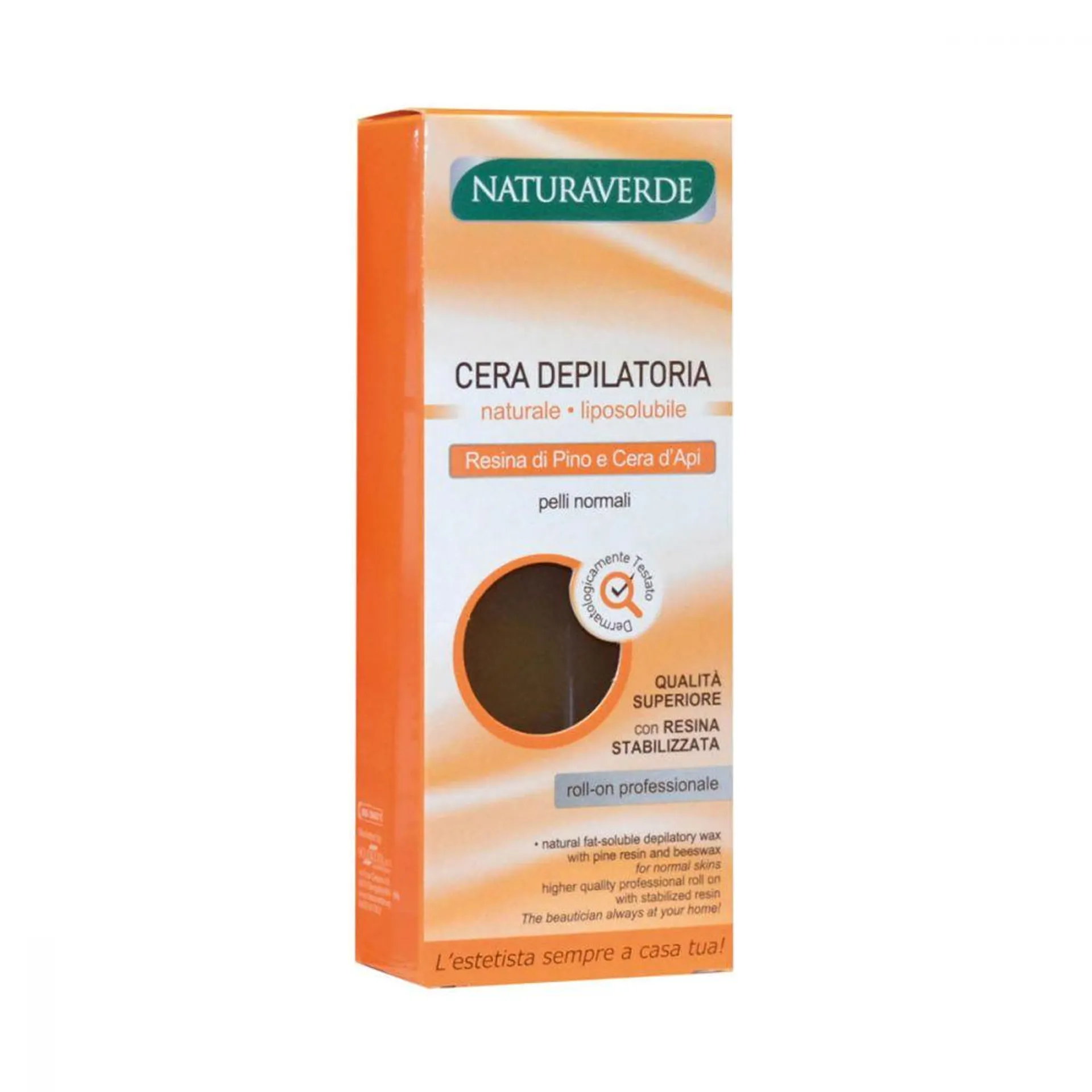 NATURAVERDE Cera Depilatoria Naturale Liposolubile Roll-On