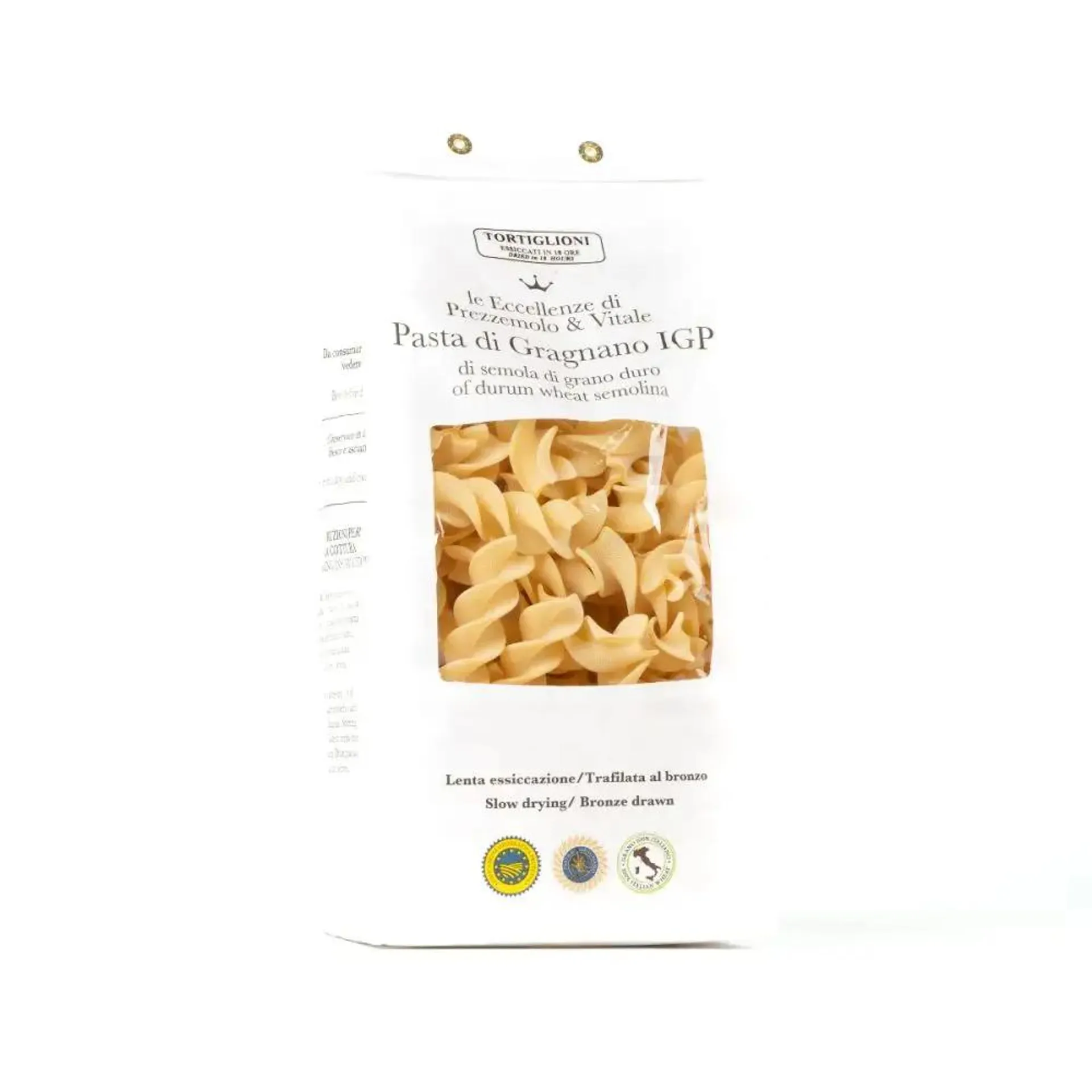 Le Eccellenze P&V Tortiglioni Pasta di Gragnano IGP gr. 500