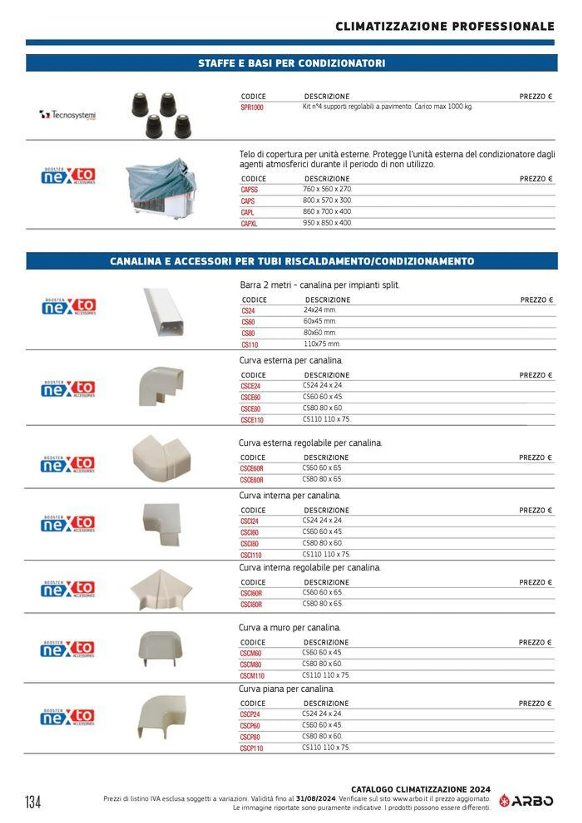 Catalogo climatizzazione 2024 - 134