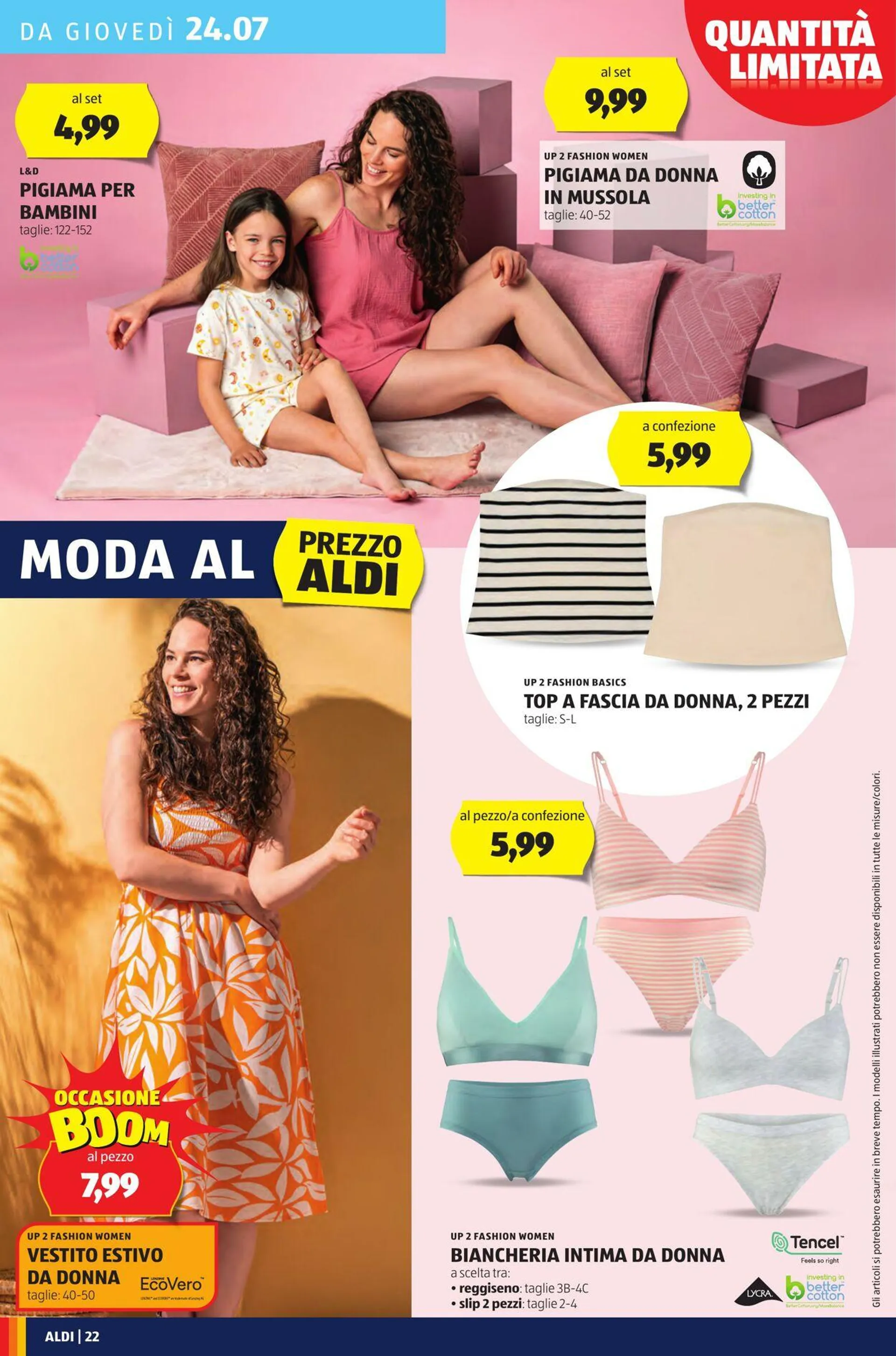 Aldi Volantino attuale da 21 luglio a 27 luglio di 2025 - Pagina del volantino 22