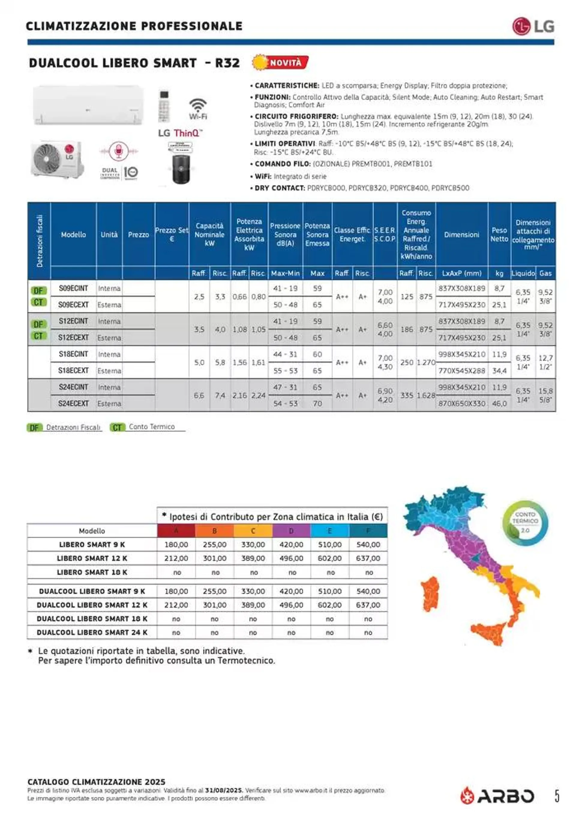 Catalogo Climatizzazione 2025 da 1 gennaio a 31 dicembre di 2025 - Pagina del volantino 5