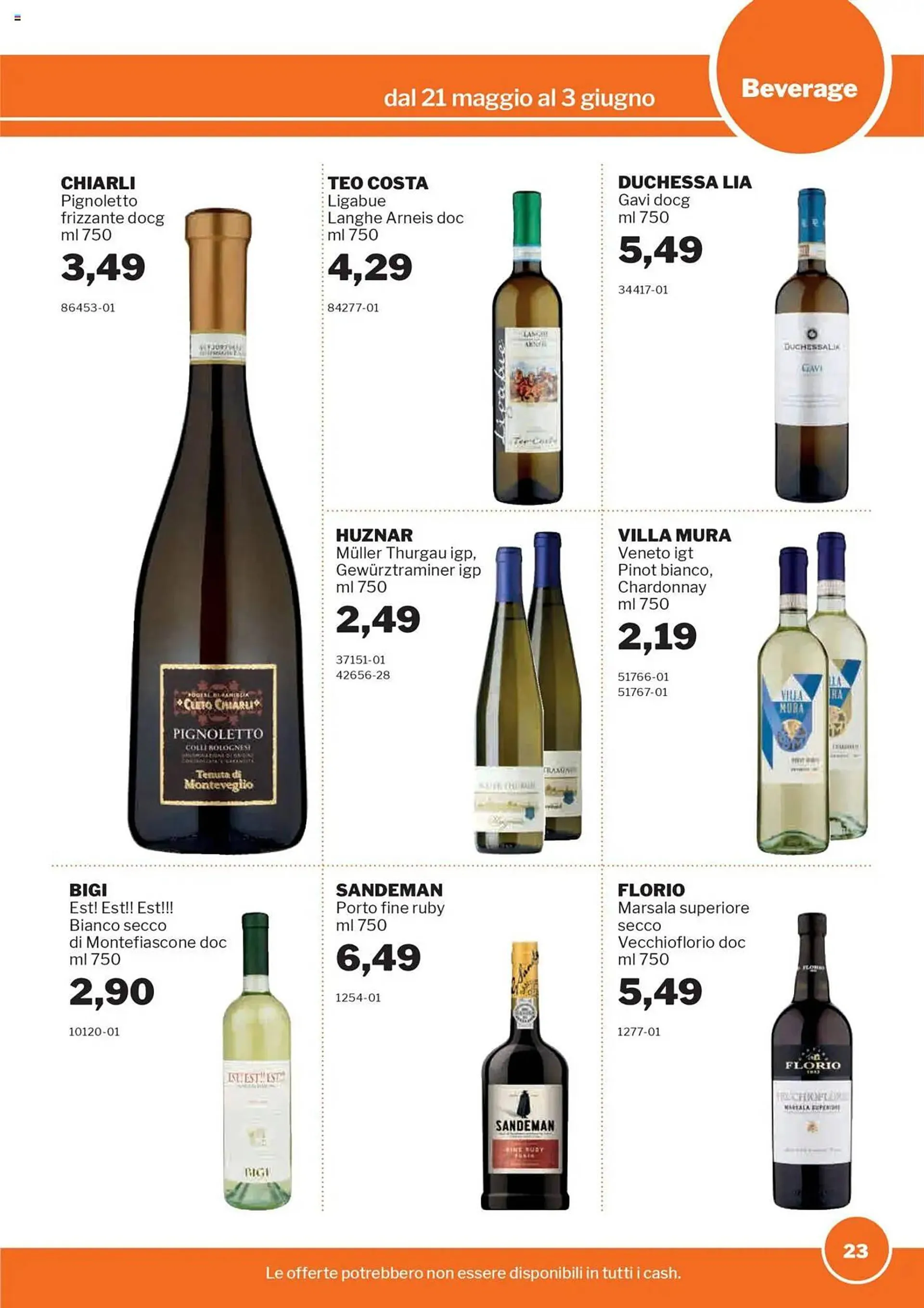 Volantino GrosMarket da 21 maggio a 3 giugno di 2025 - Pagina del volantino 23