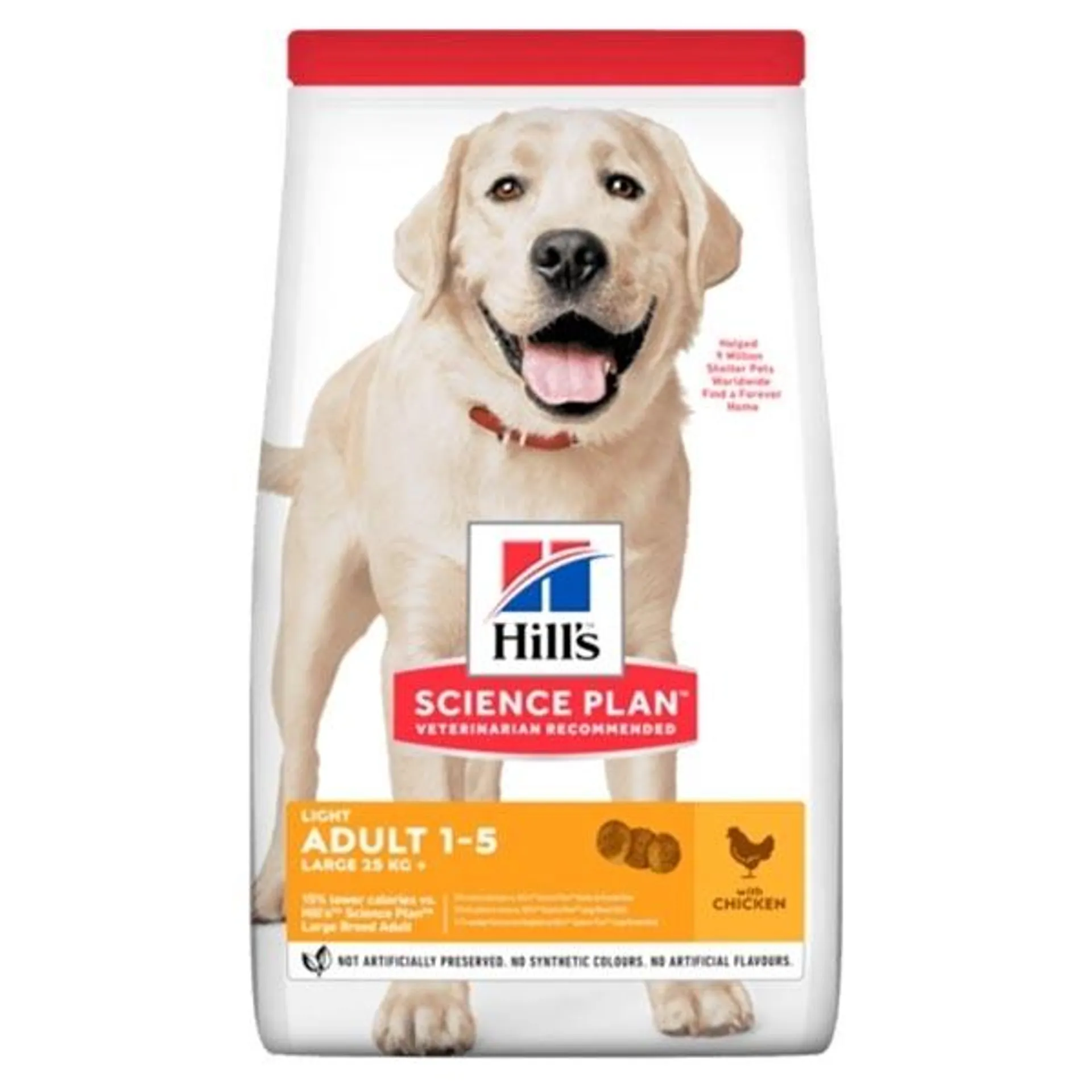 Hill's Pet Nutrition - Science Plan Light Adult Large Breed con Pollo