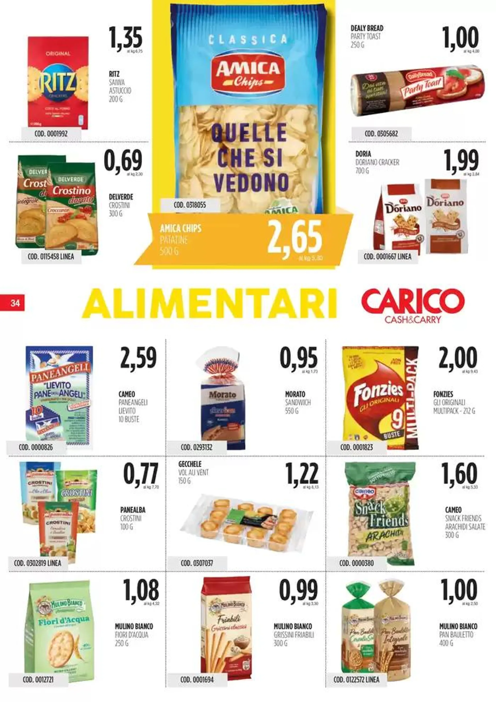 Offerte Carico Cash & Carry  da 5 dicembre a 24 dicembre di 2024 - Pagina del volantino 34