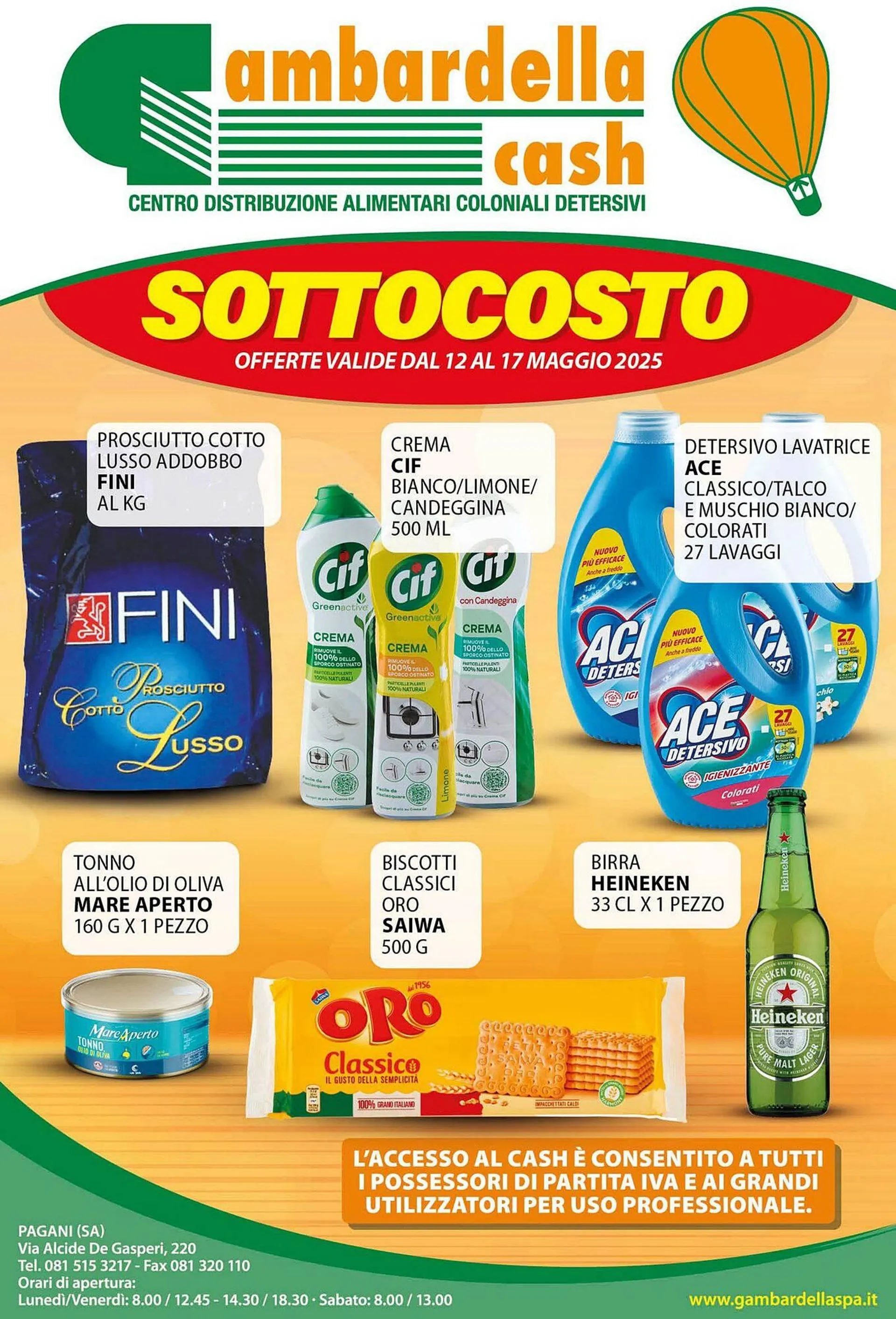 Volantino Gambardella Cash - 1