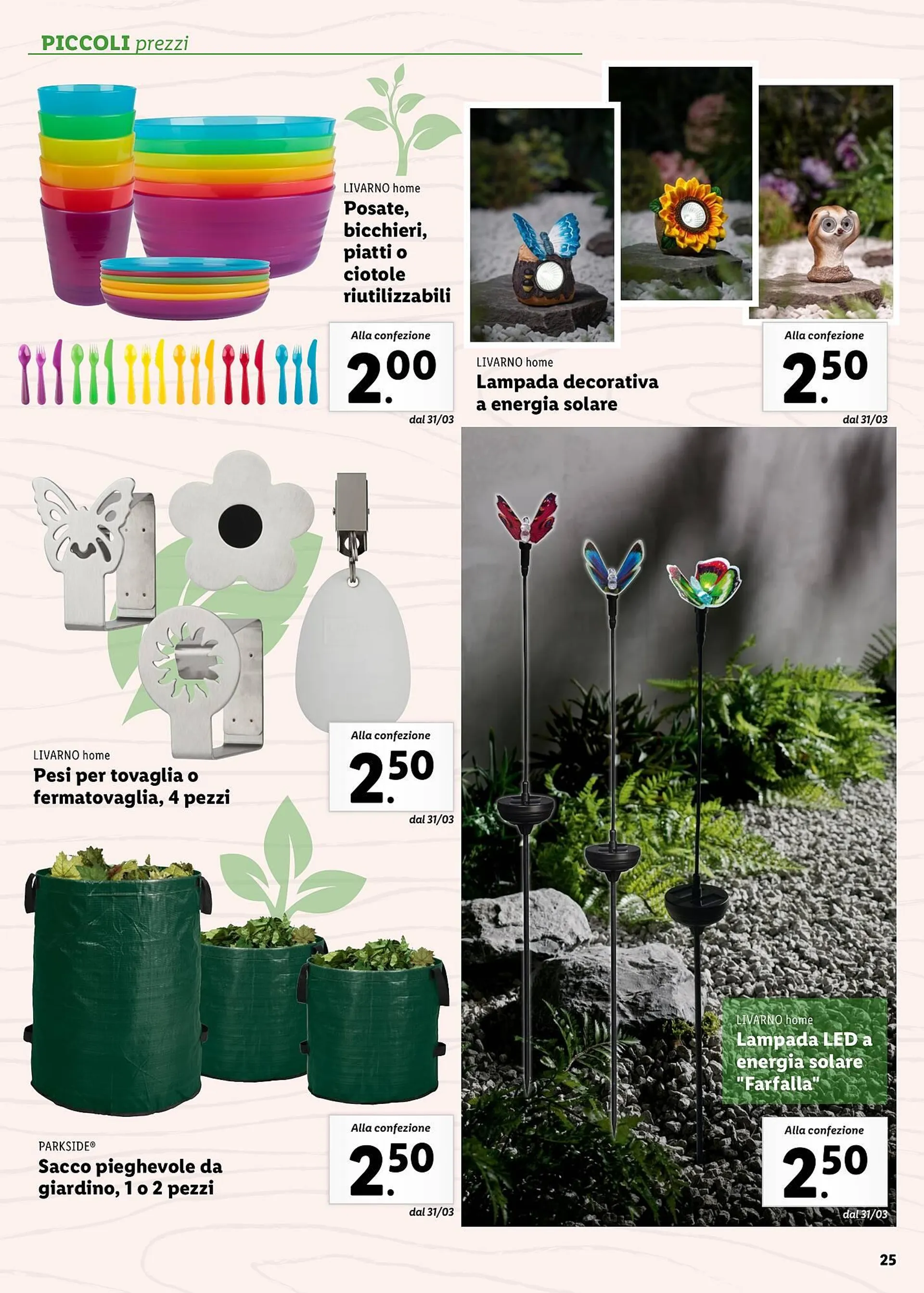 Volantino Lidl da 4 aprile a 30 aprile di 2025 - Pagina del volantino 25