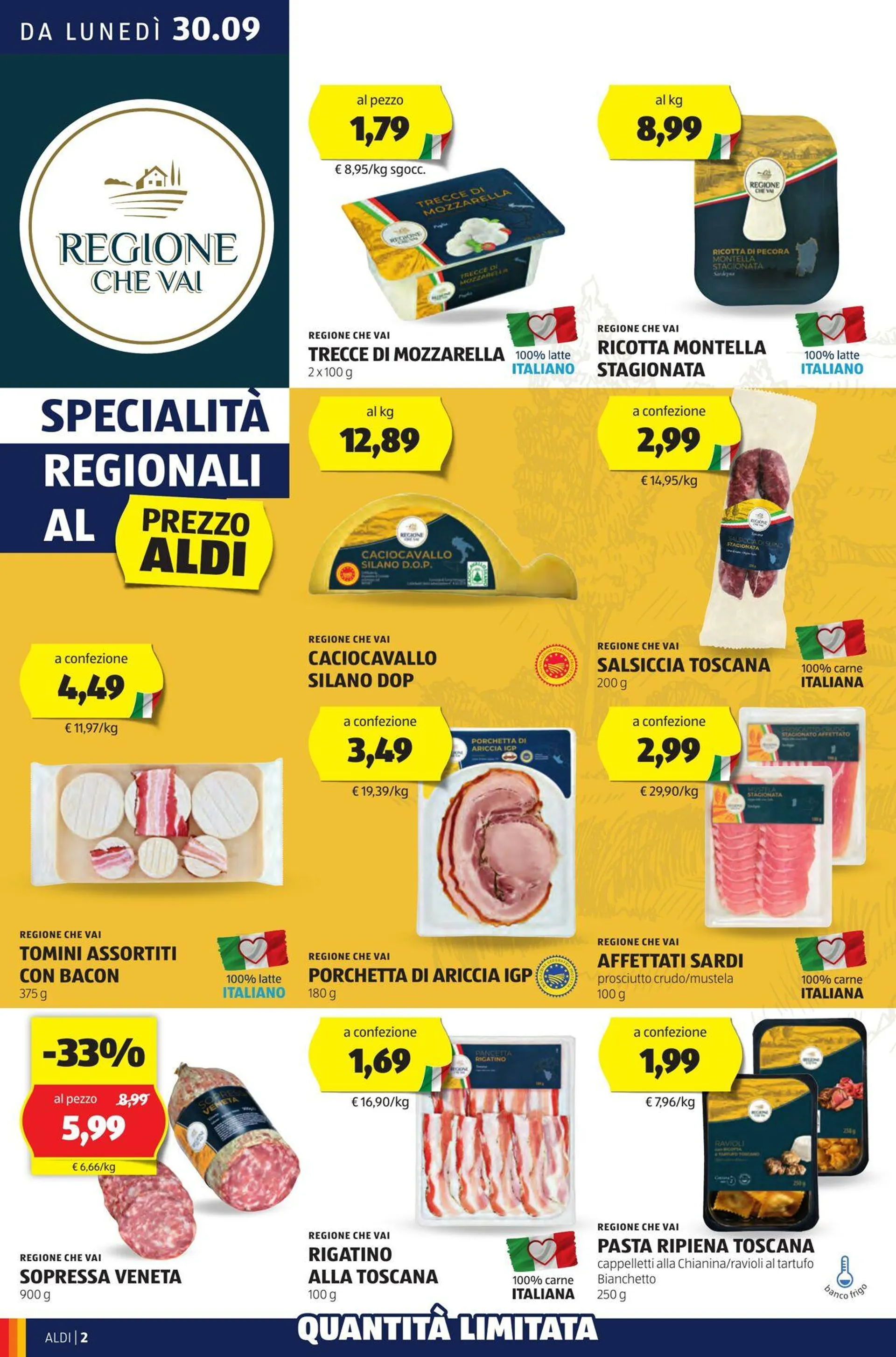 Aldi Volantino attuale da 30 settembre a 6 ottobre di 2024 - Pagina del volantino 2