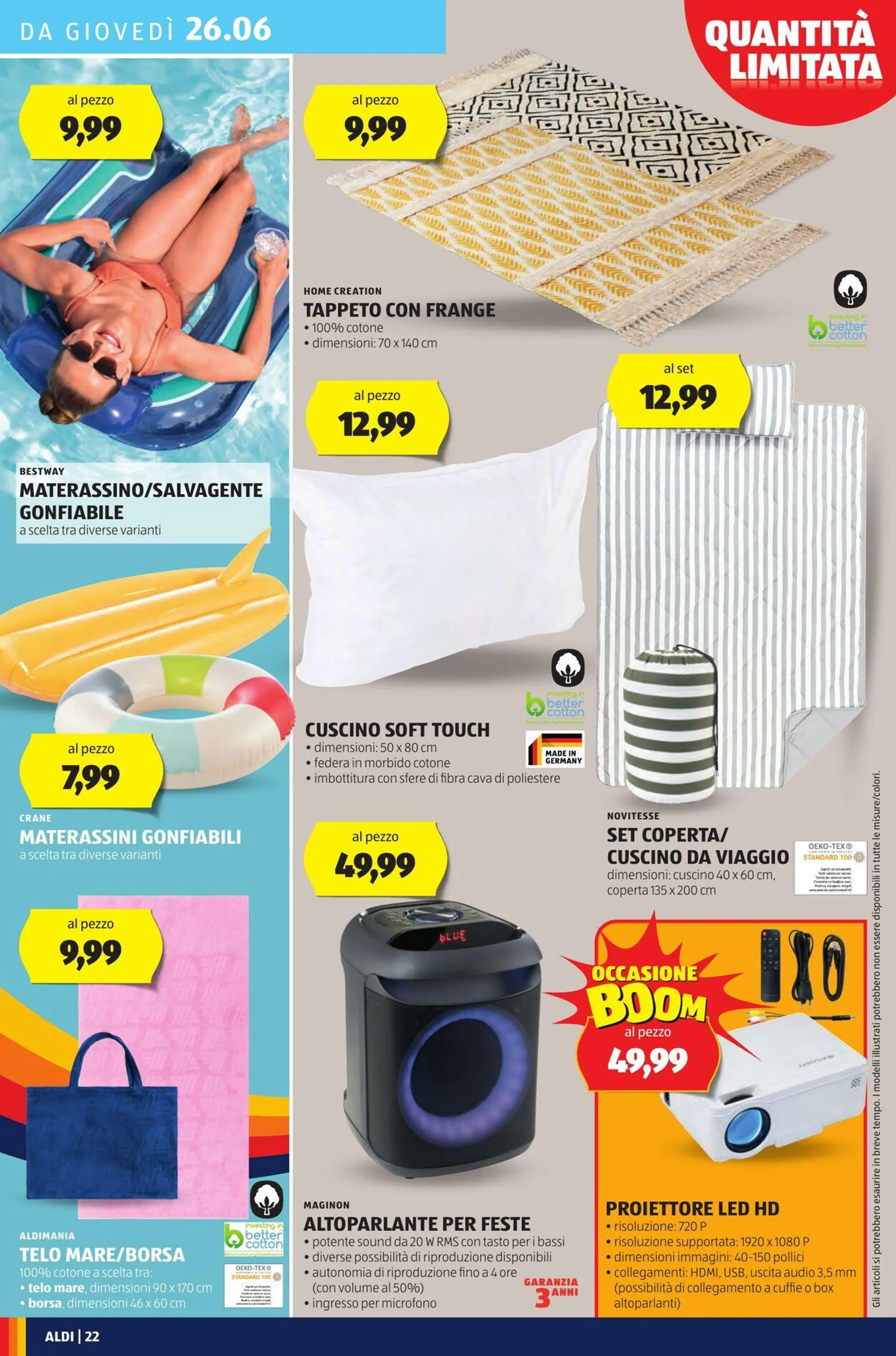 Aldi Volantino attuale da 23 giugno a 29 giugno di 2025 - Pagina del volantino 22