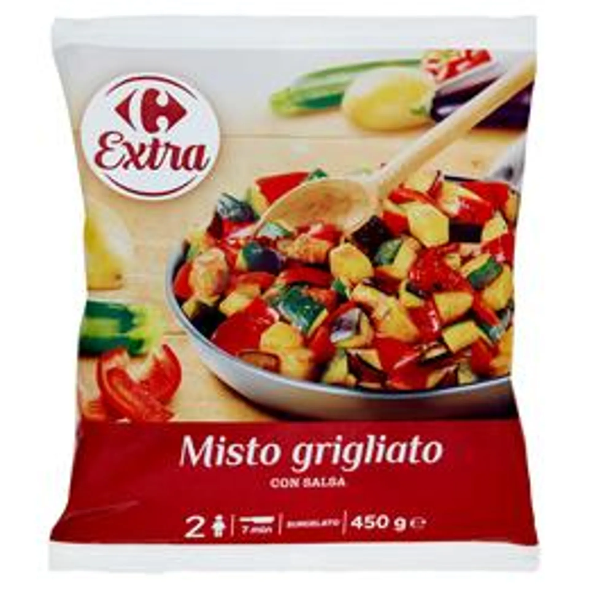 Carrefour Extra Misto grigliato con Salsa Surgelato 450 g