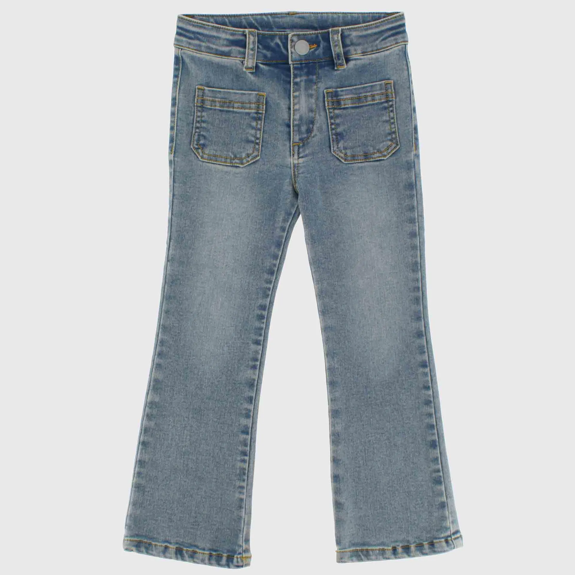 Pantalone in jeans da Bambina, BLU