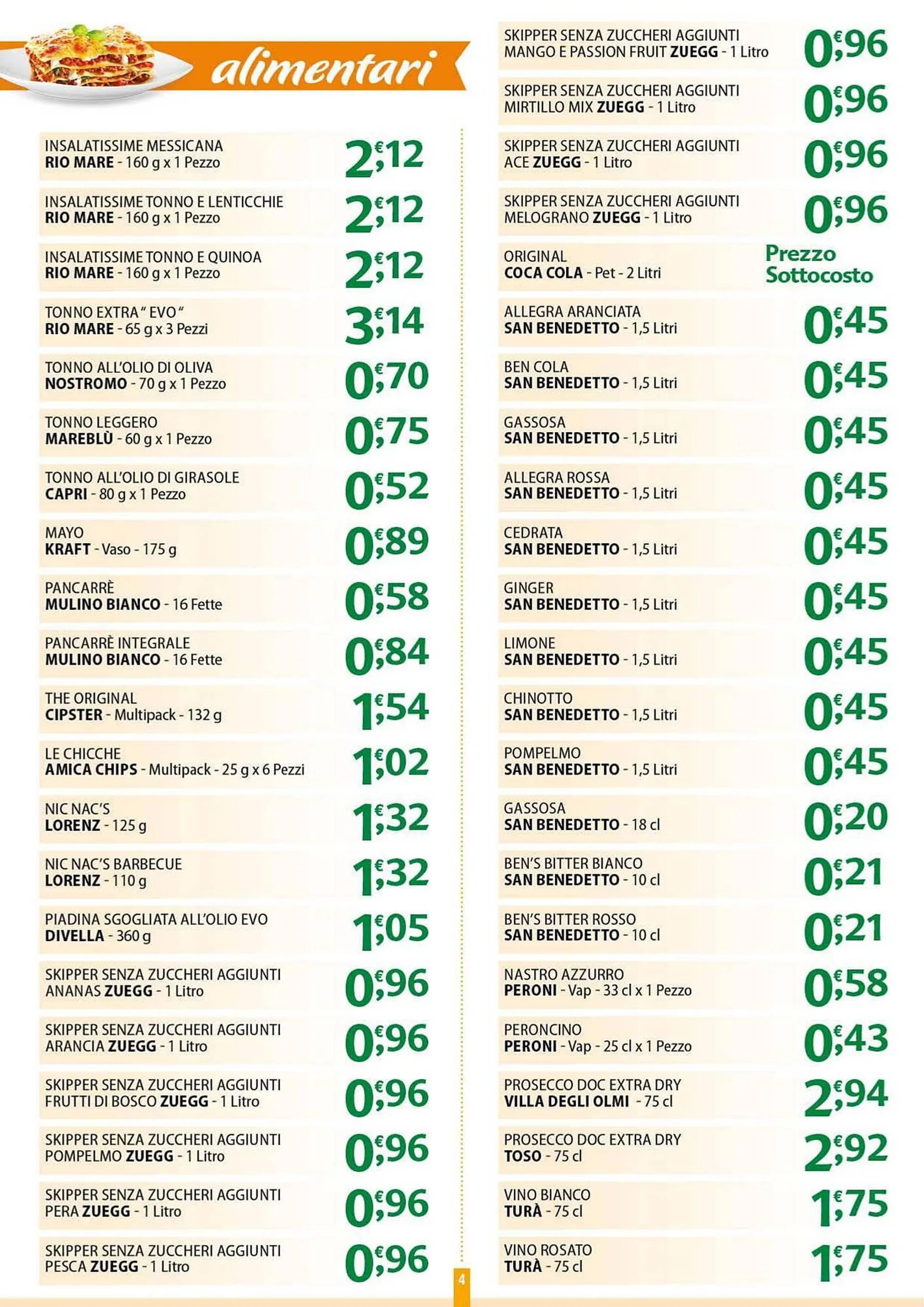 Volantino Gambardella Cash da 30 settembre a 4 ottobre di 2024 - Pagina del volantino 4