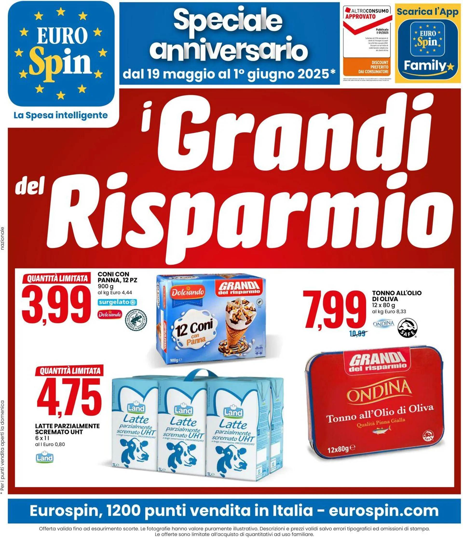 EURO Spin Volantino attuale - 1