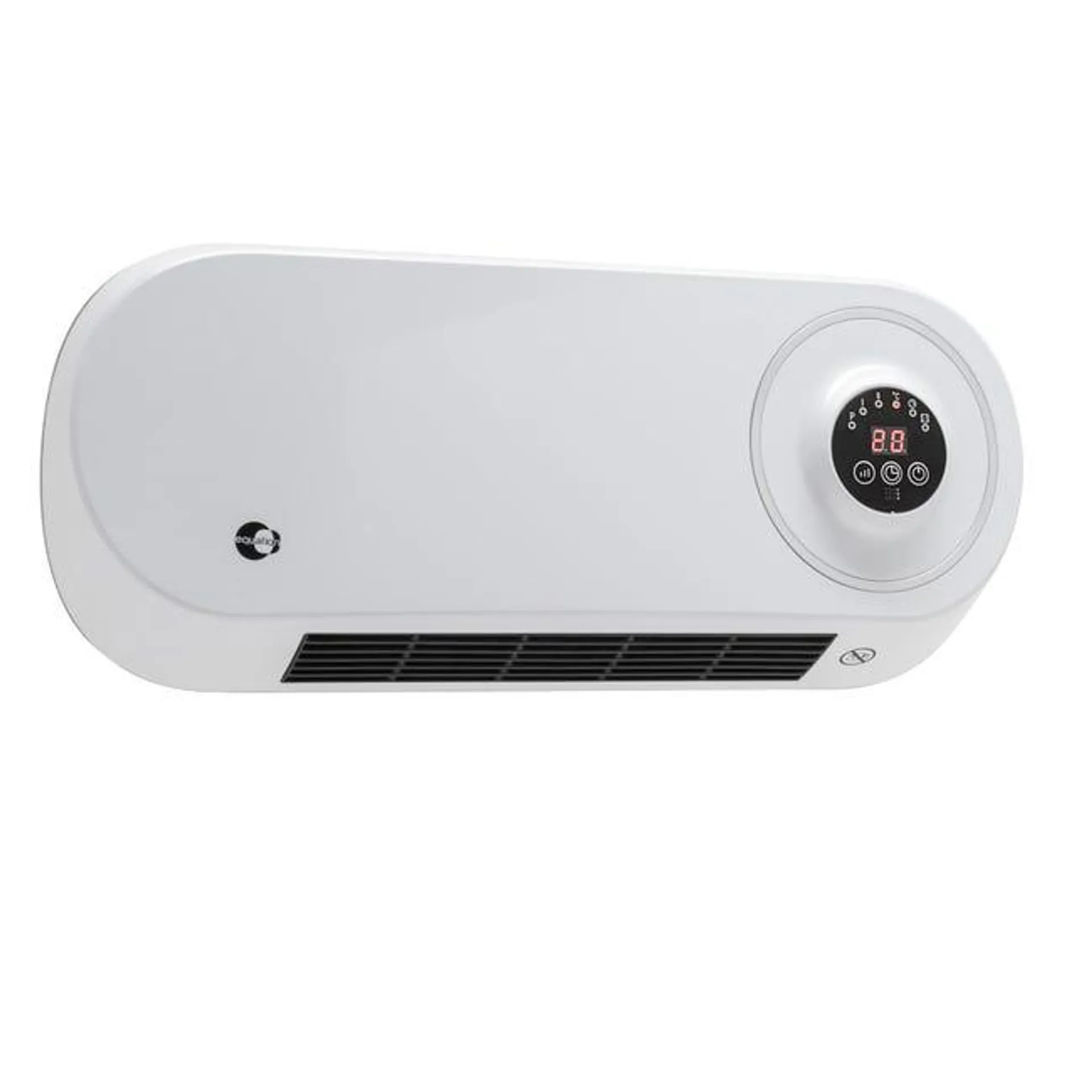 Termoventilatore ceramico mobile EQUATION Clear bianco 2000 W Vedi i dettagli del prodotto