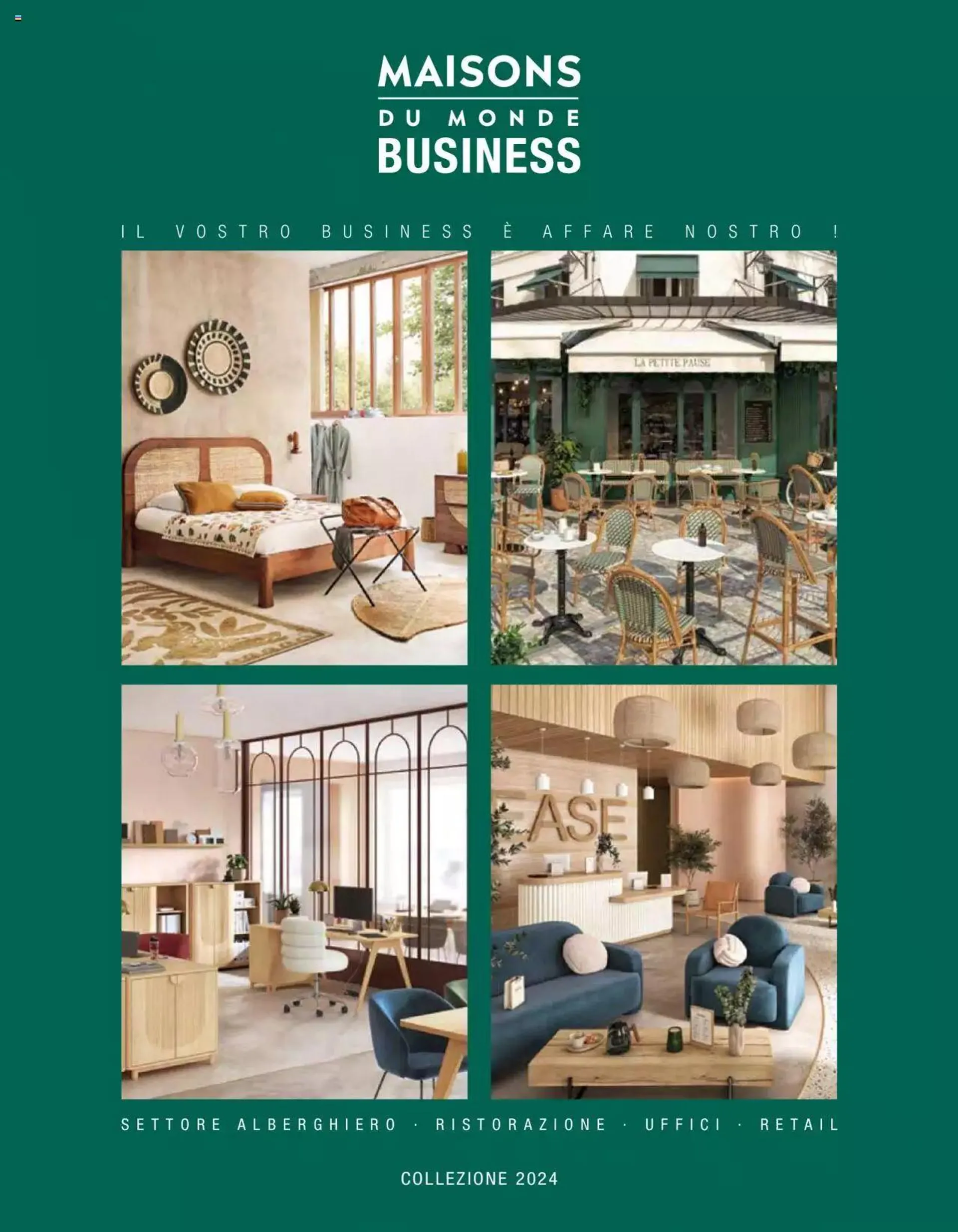 Maisons du Monde - Catalogo Business da 1 marzo a 14 aprile di 2024 - Pagina del volantino 1