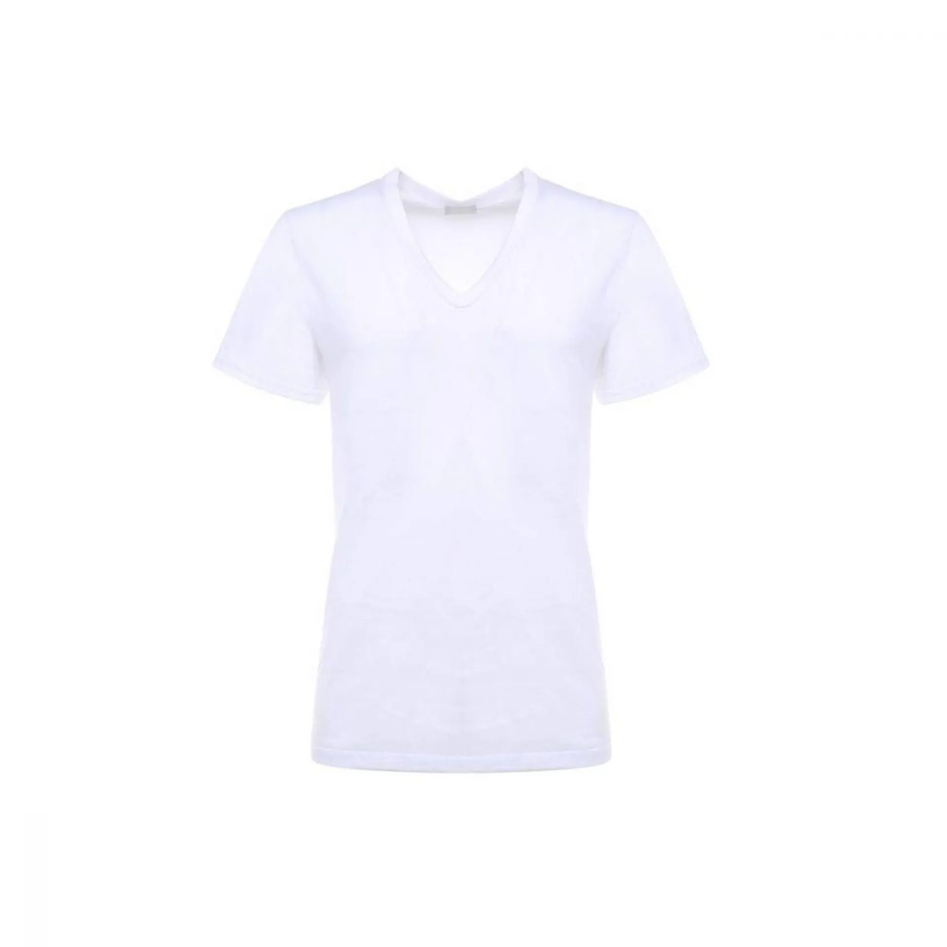 LIABEL T-Shirt Scollo V Bianco Tg3-S 3pz