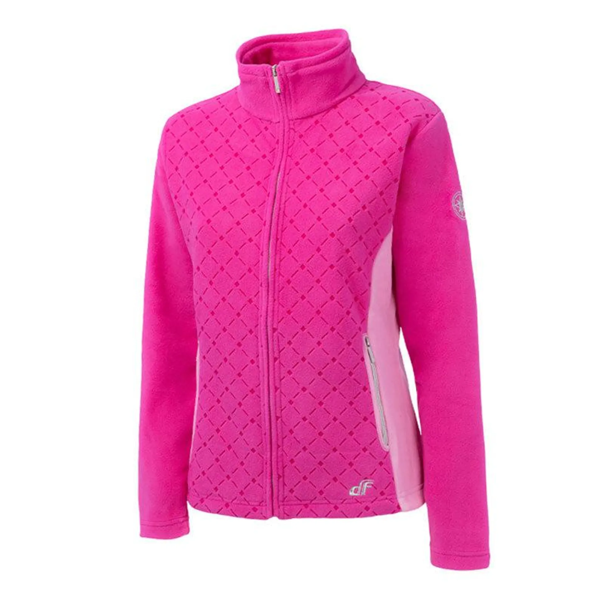 Pile donna Full Zip Ricamo