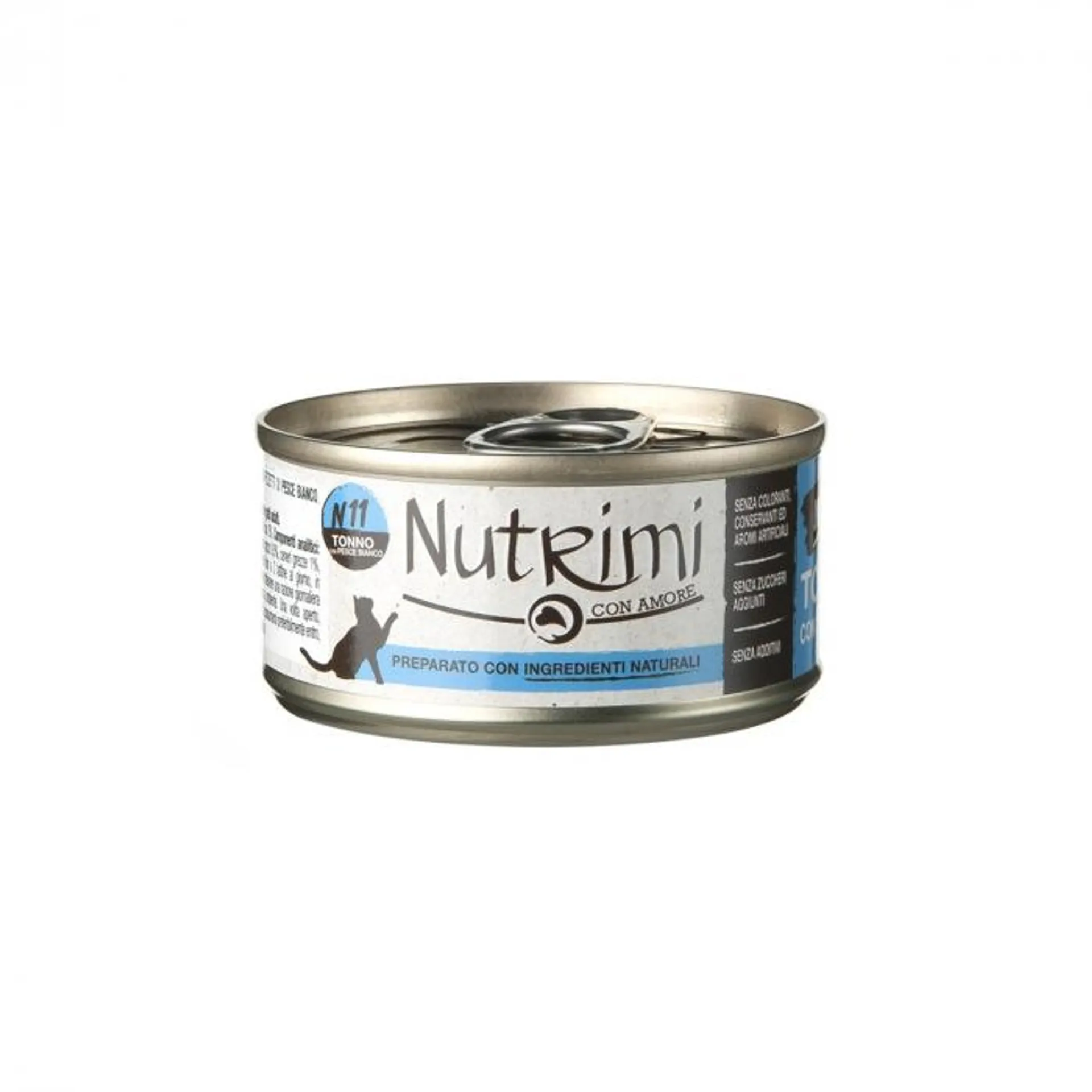 Nutrimi Natural cibo umido per gatti scatoletta 70g