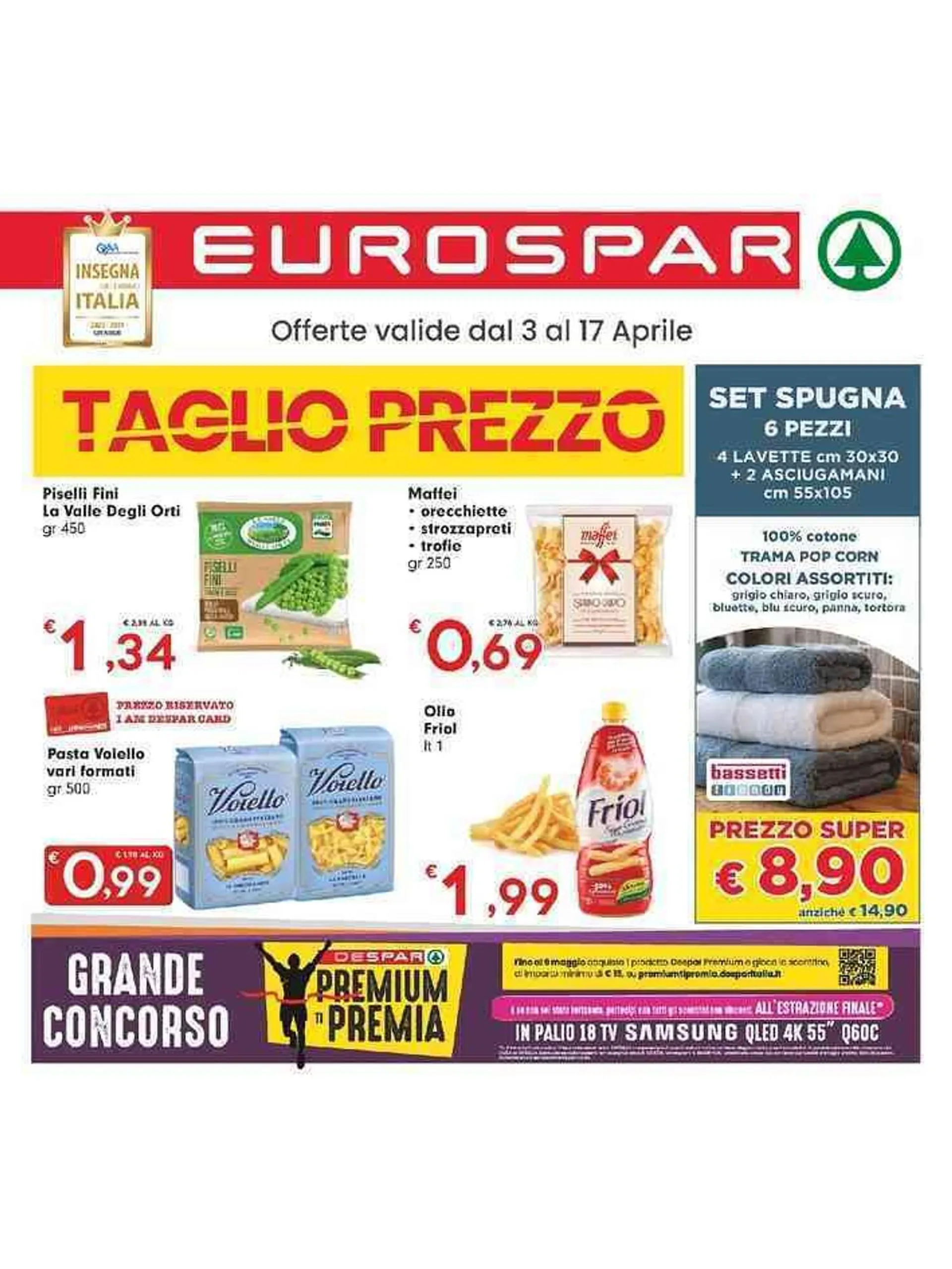 Volantino Eurospar da 3 aprile a 17 aprile di 2024 - Pagina del volantino 1