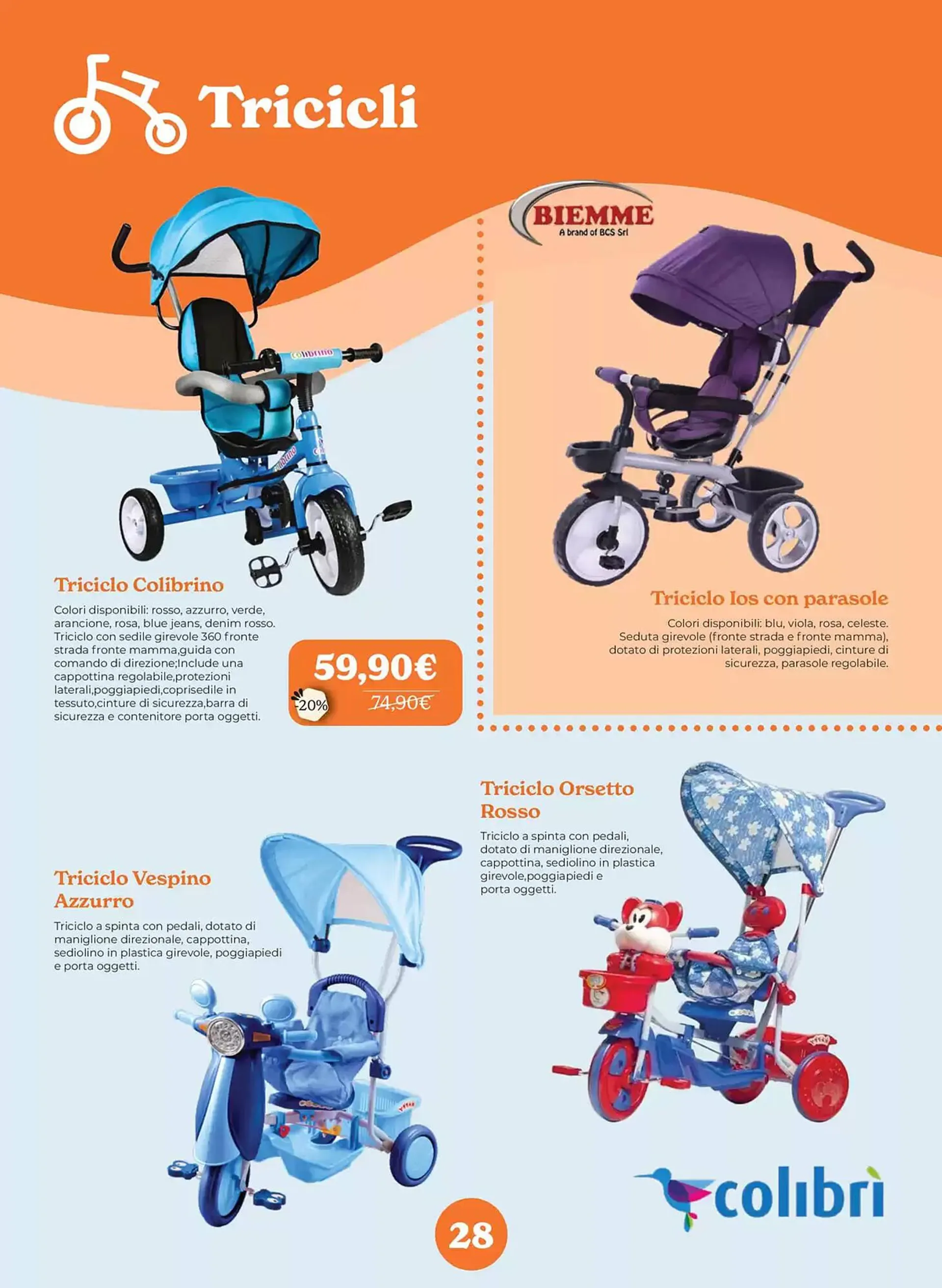 Volantino Iperbimbo da 4 aprile a 31 dicembre di 2025 - Pagina del volantino 28