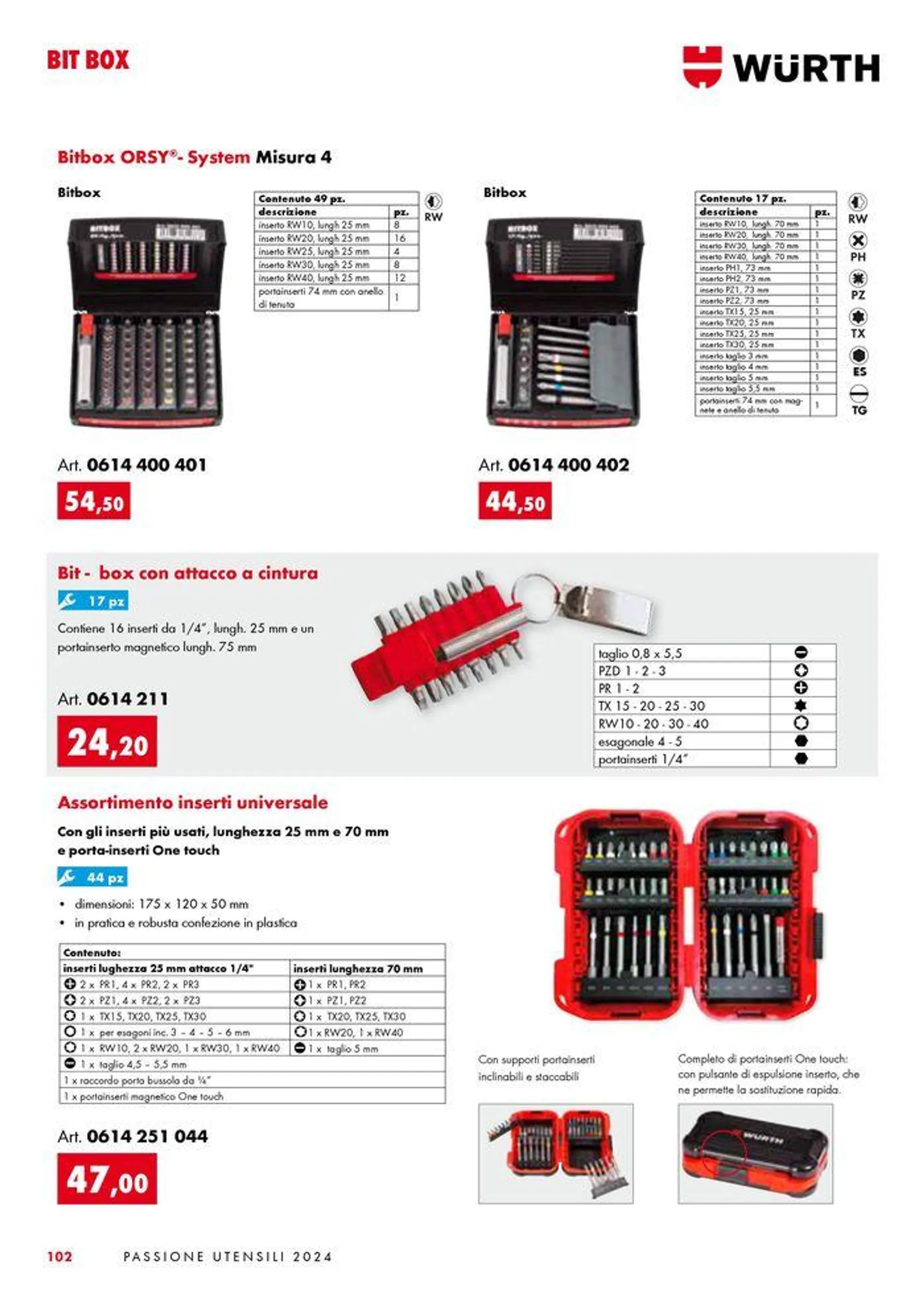 Passione utensili da 6 marzo a 30 giugno di 2024 - Pagina del volantino 102