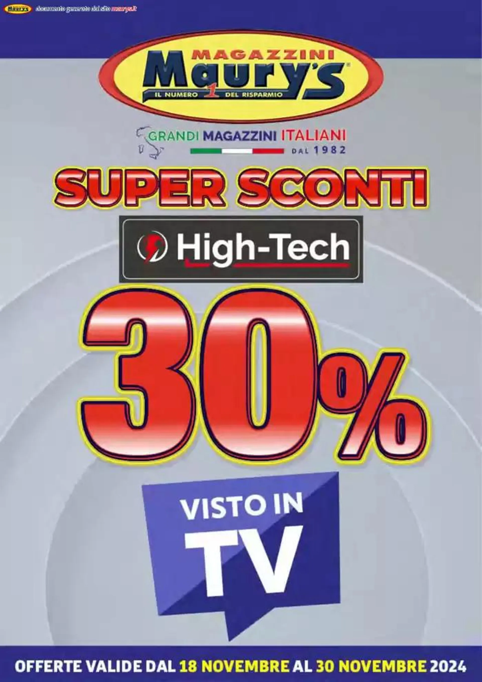 Super Sconti High Tech 30% - 1