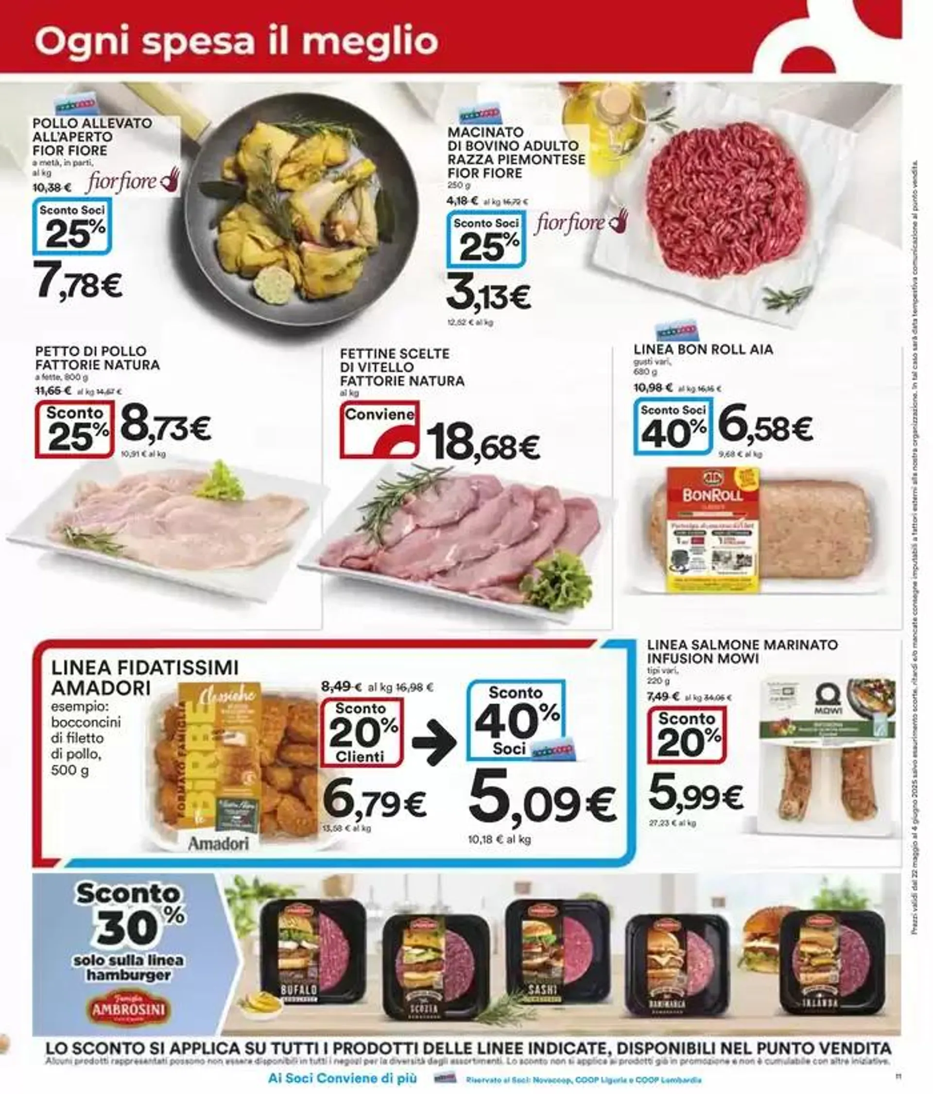 Sconti fino al 50 % da 22 maggio a 4 giugno di 2025 - Pagina del volantino 11