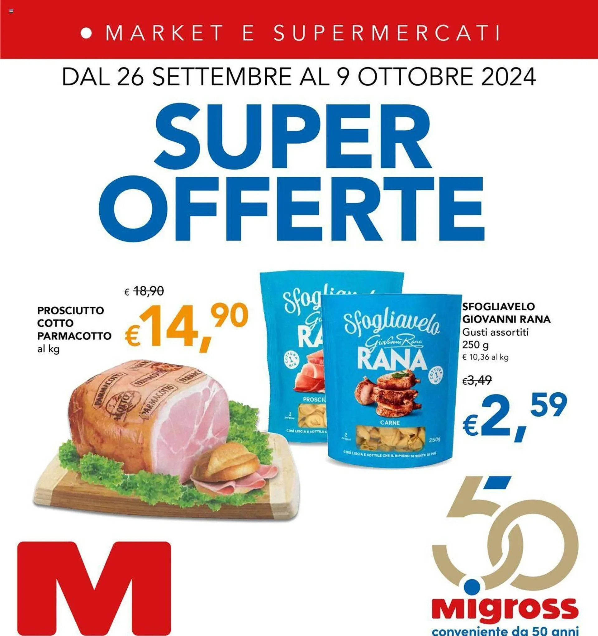 Volantino Migross Supermercati e Market - 1