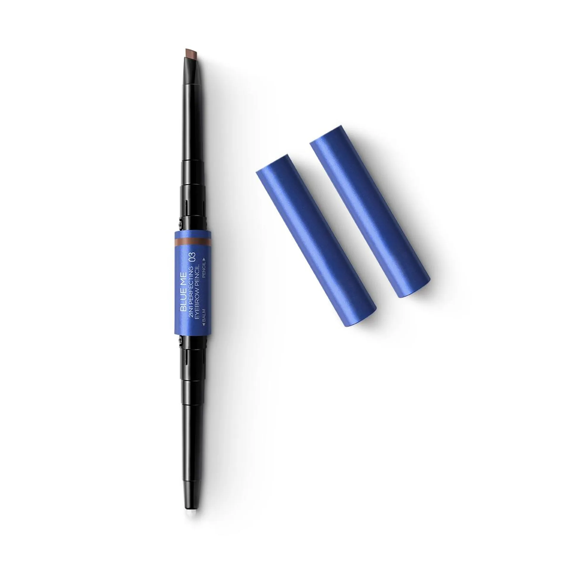 blue me 2-in-1 perfecting eyebrow pencil