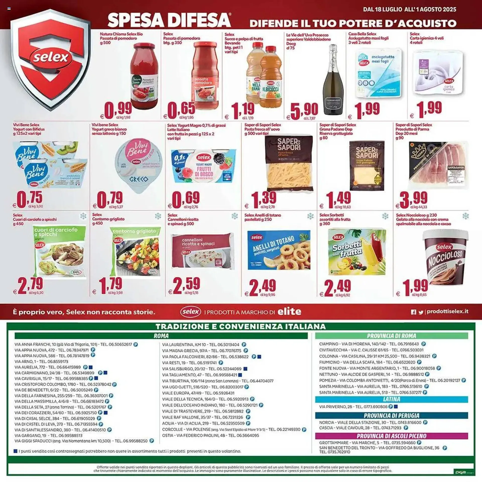 Volantino Elite da 18 luglio a 1 agosto di 2025 - Pagina del volantino 20