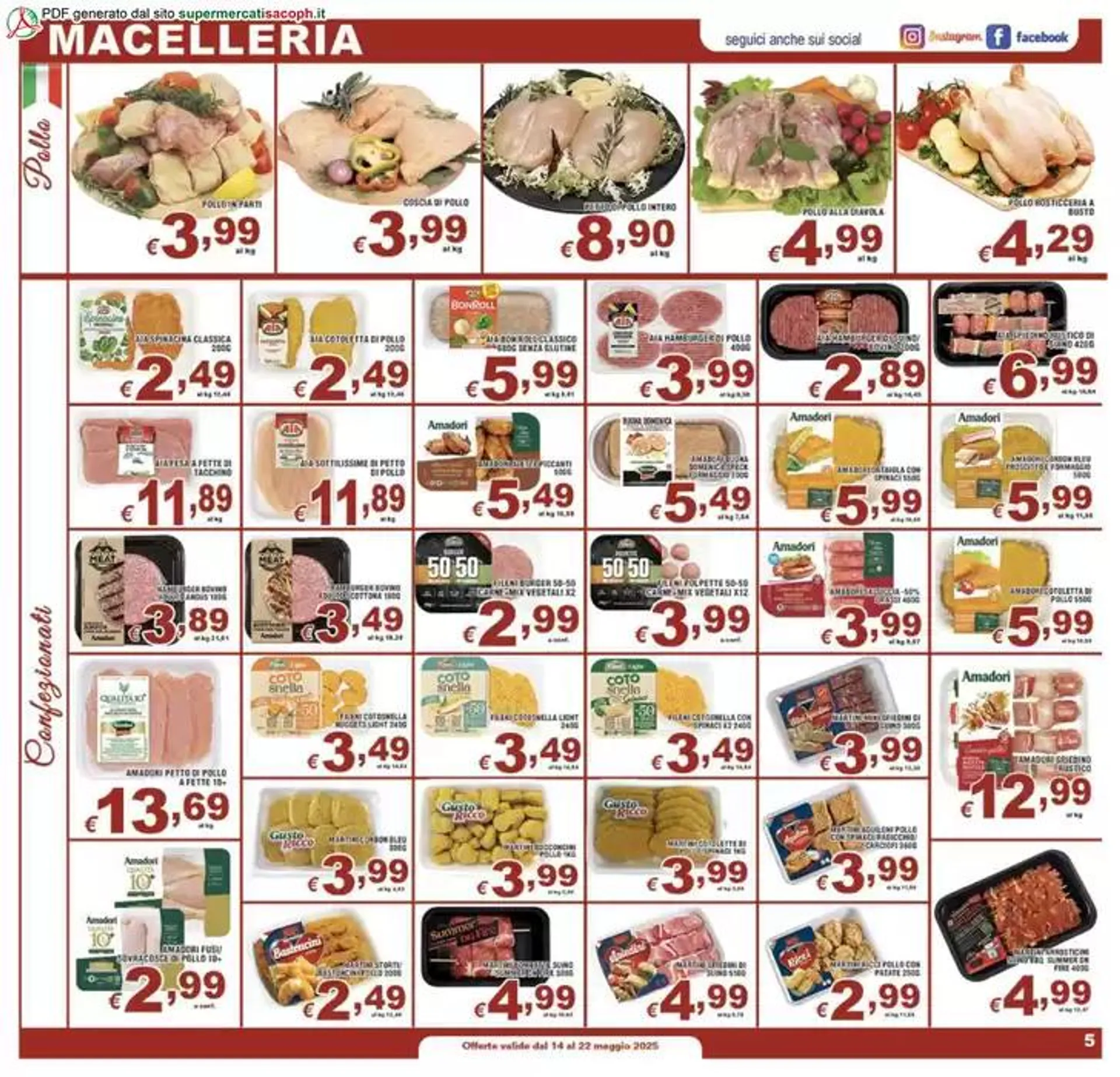 Grandi offerte da 14 maggio a 22 maggio di 2025 - Pagina del volantino 5