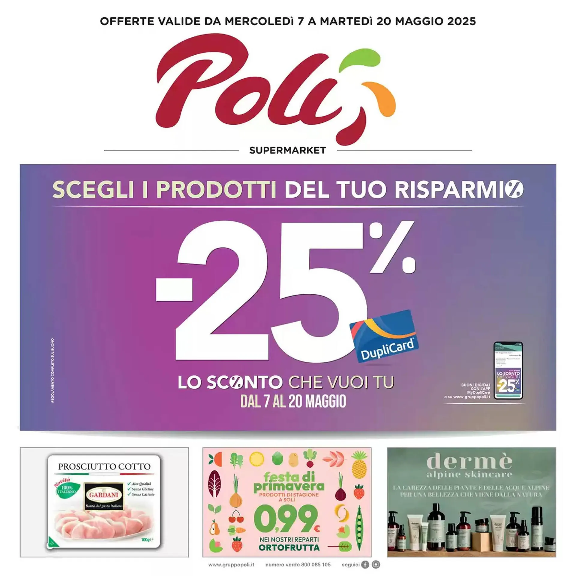 Volantino Poli da 5 maggio a 20 maggio di 2025 - Pagina del volantino 1