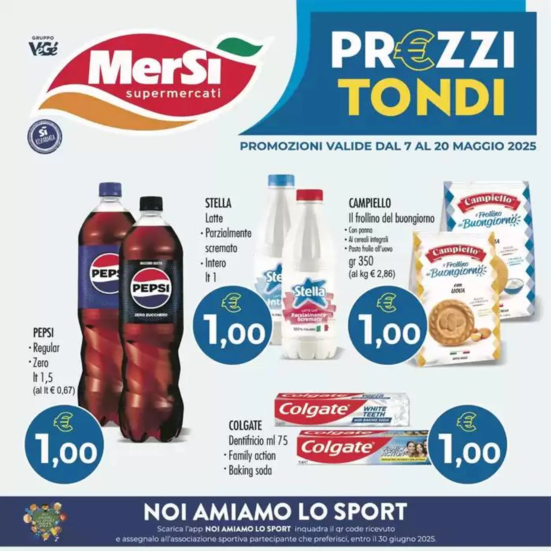 Prezzi tondi  da 7 maggio a 20 maggio di 2025 - Pagina del volantino 1