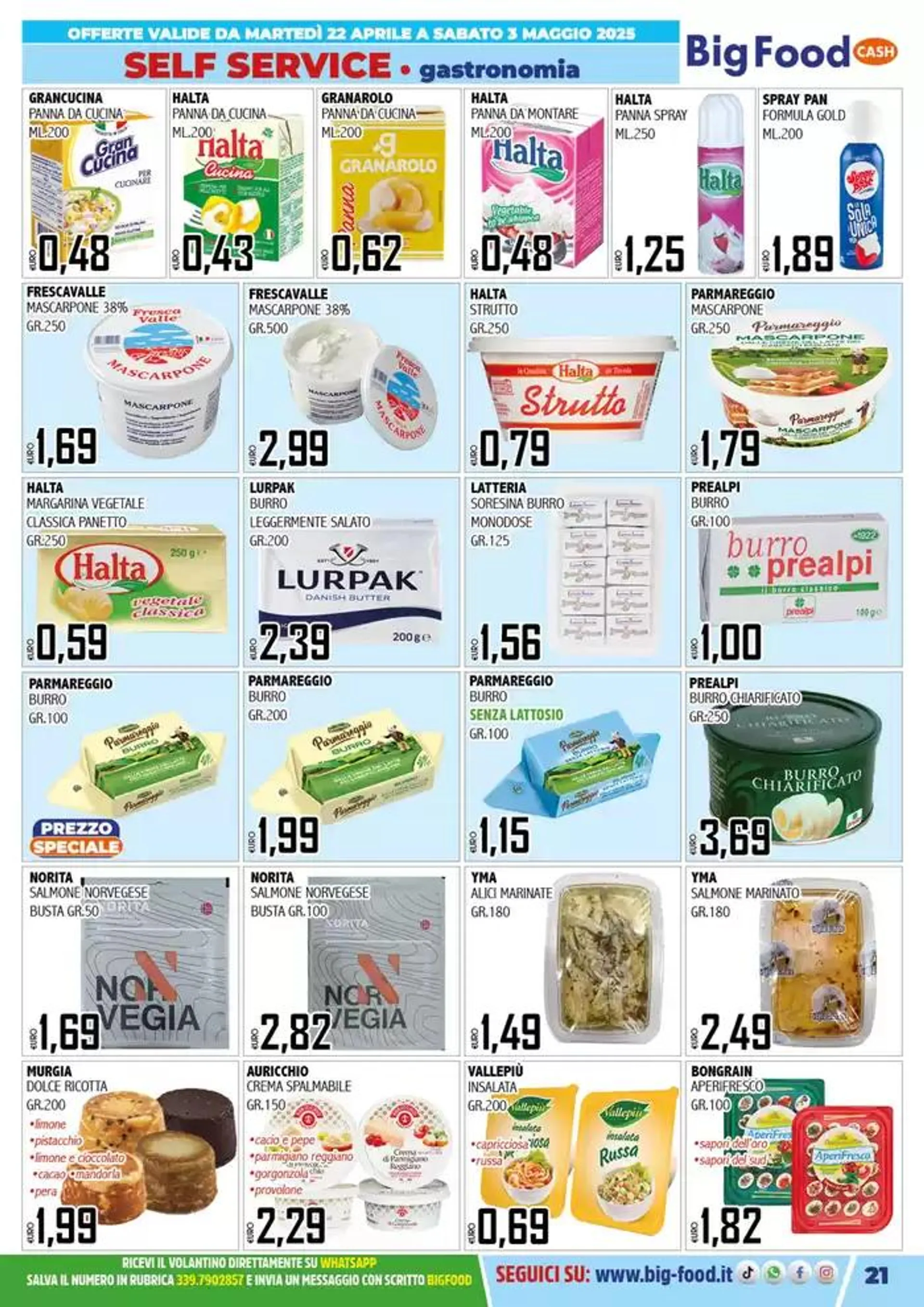 Mega Offerte  da 22 aprile a 3 maggio di 2025 - Pagina del volantino 21