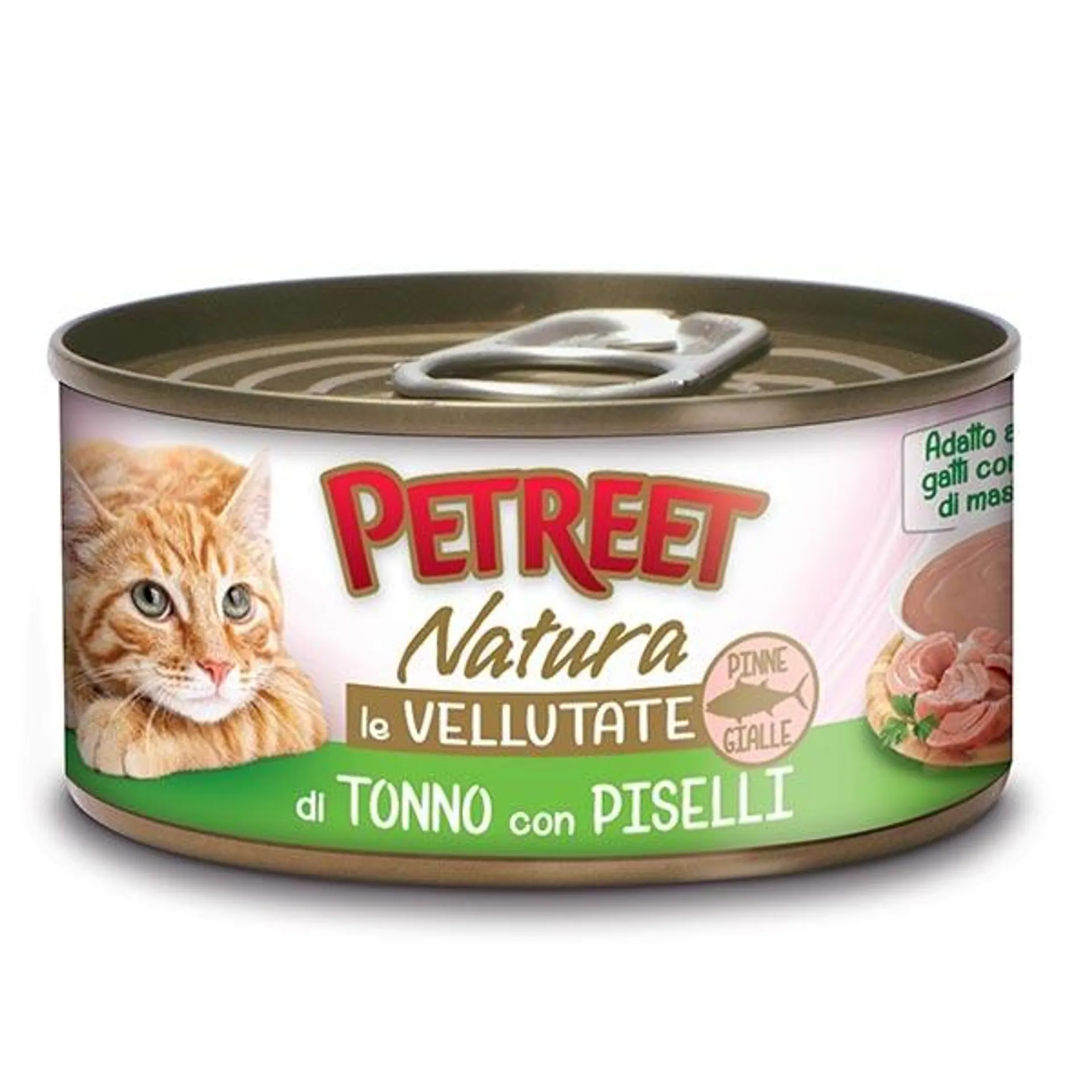 Petreet - Natura Le Vellutate Tonno con Piselli