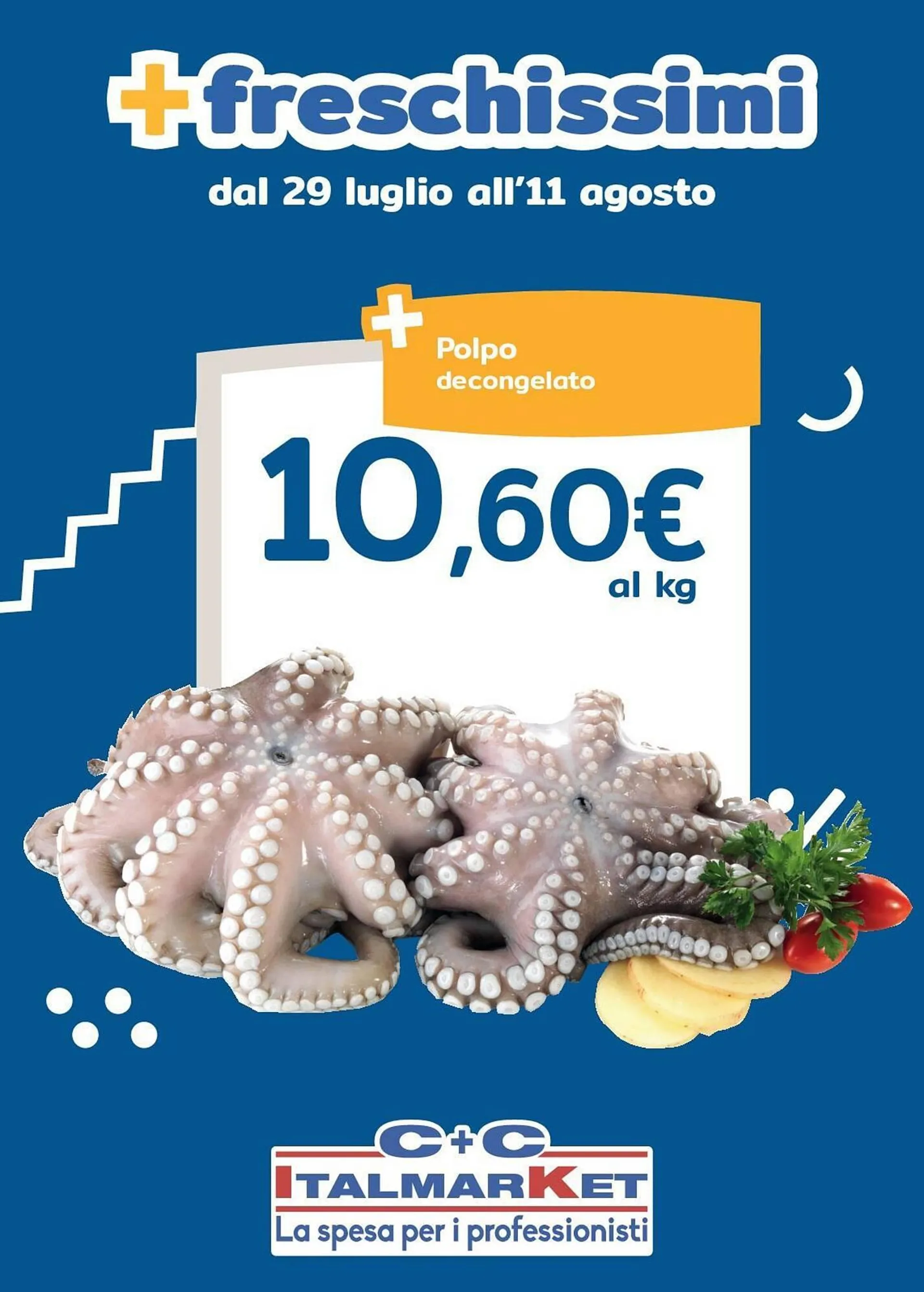 Volantino C+C Italmarket da 29 luglio a 11 agosto di 2025 - Pagina del volantino 1