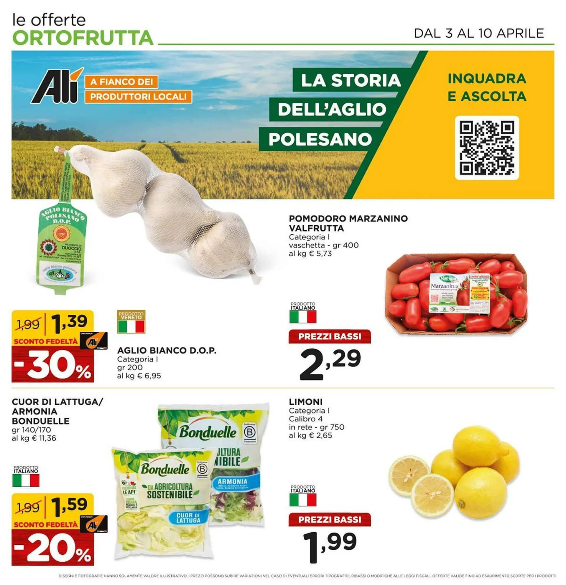 Volantino Alì Supermercati da 3 aprile a 17 aprile di 2024 - Pagina del volantino 6