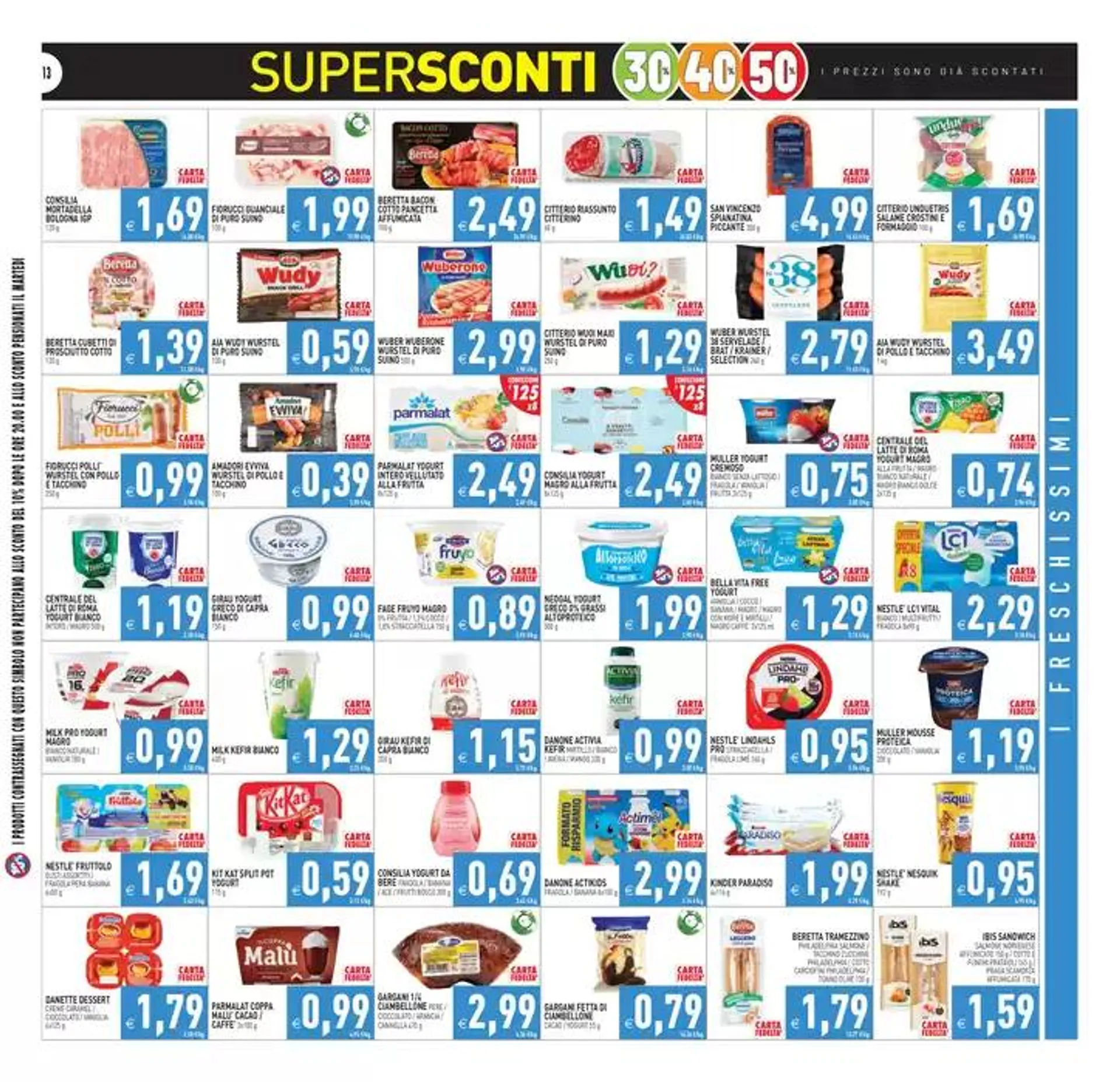 Super sconti 30 40 50% da 23 ottobre a 31 ottobre di 2024 - Pagina del volantino 13