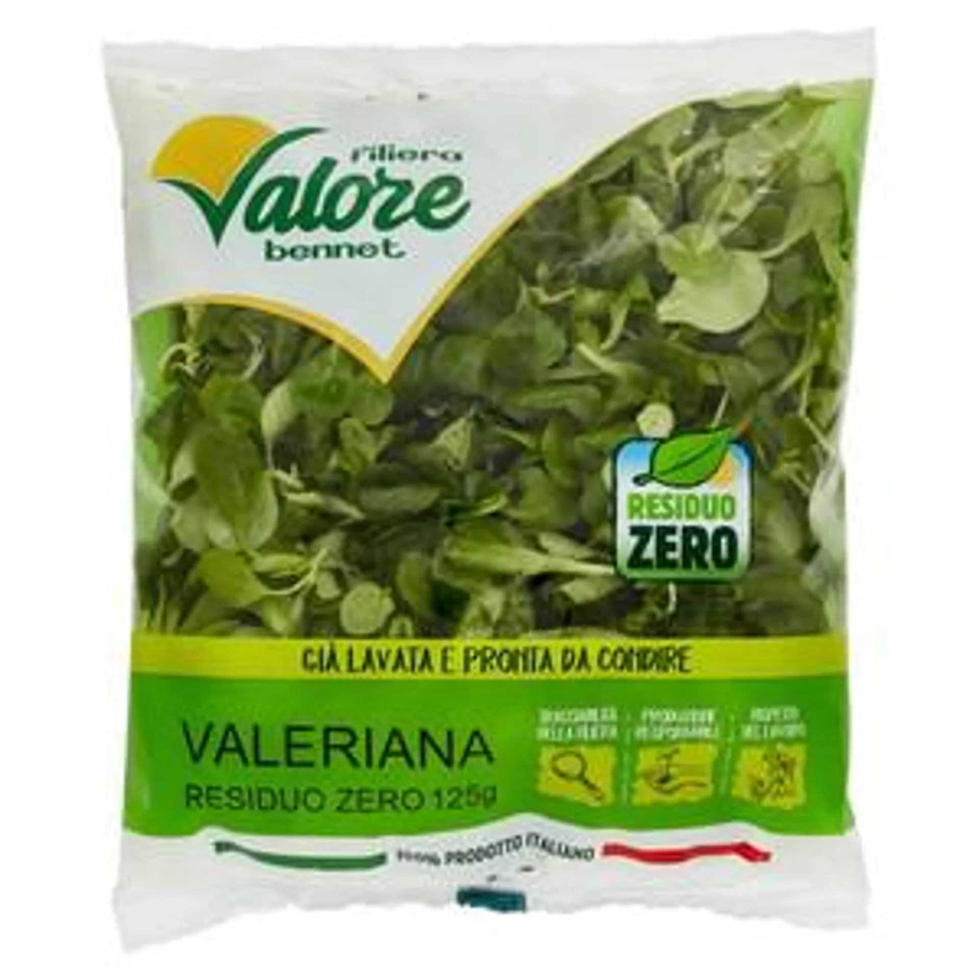 Insalata Valeriana Residuo Zero Filiera Valore Bennet