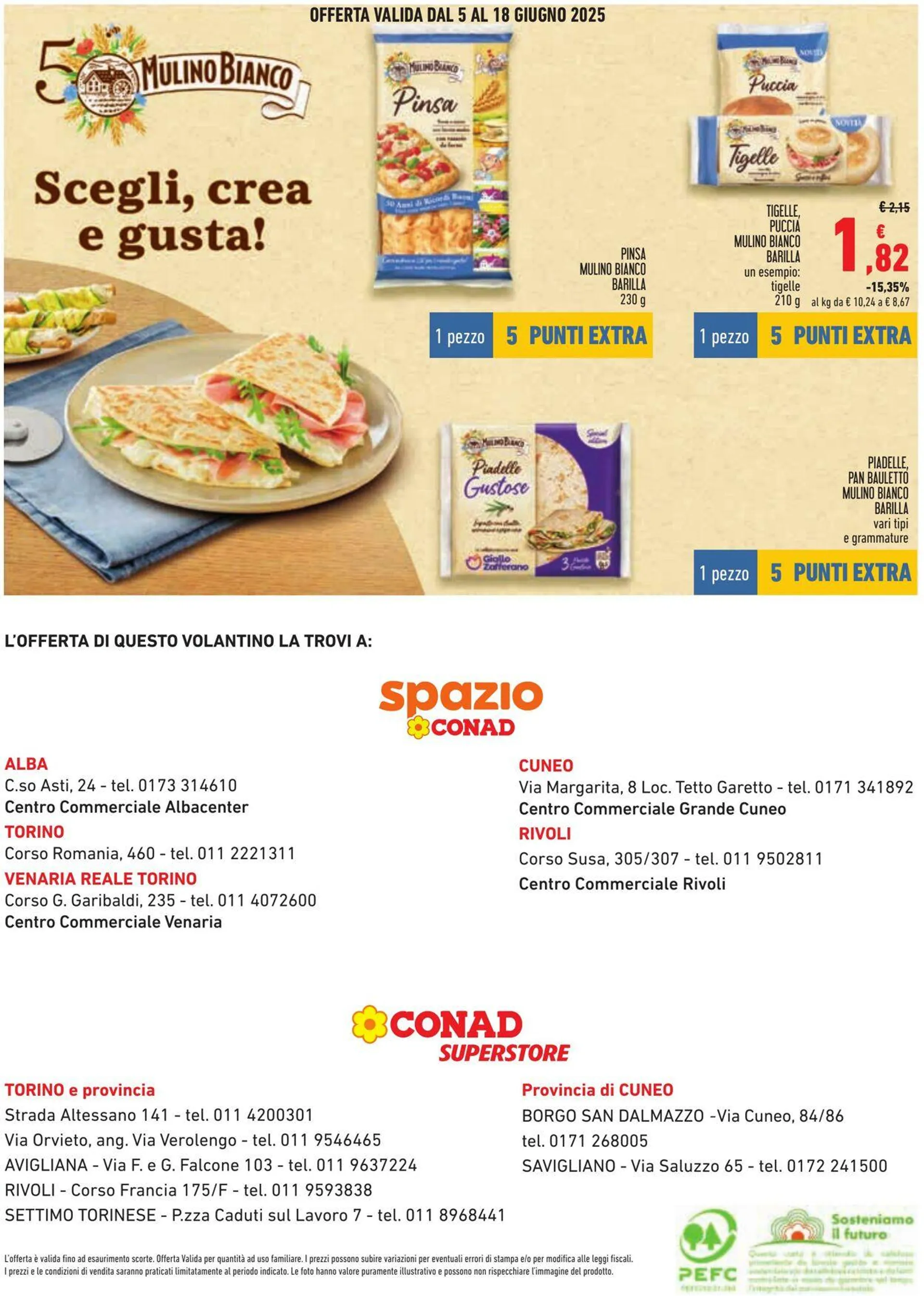 Conad - Spazio - Torino Volantino attuale da 22 maggio a 18 giugno di 2025 - Pagina del volantino 16