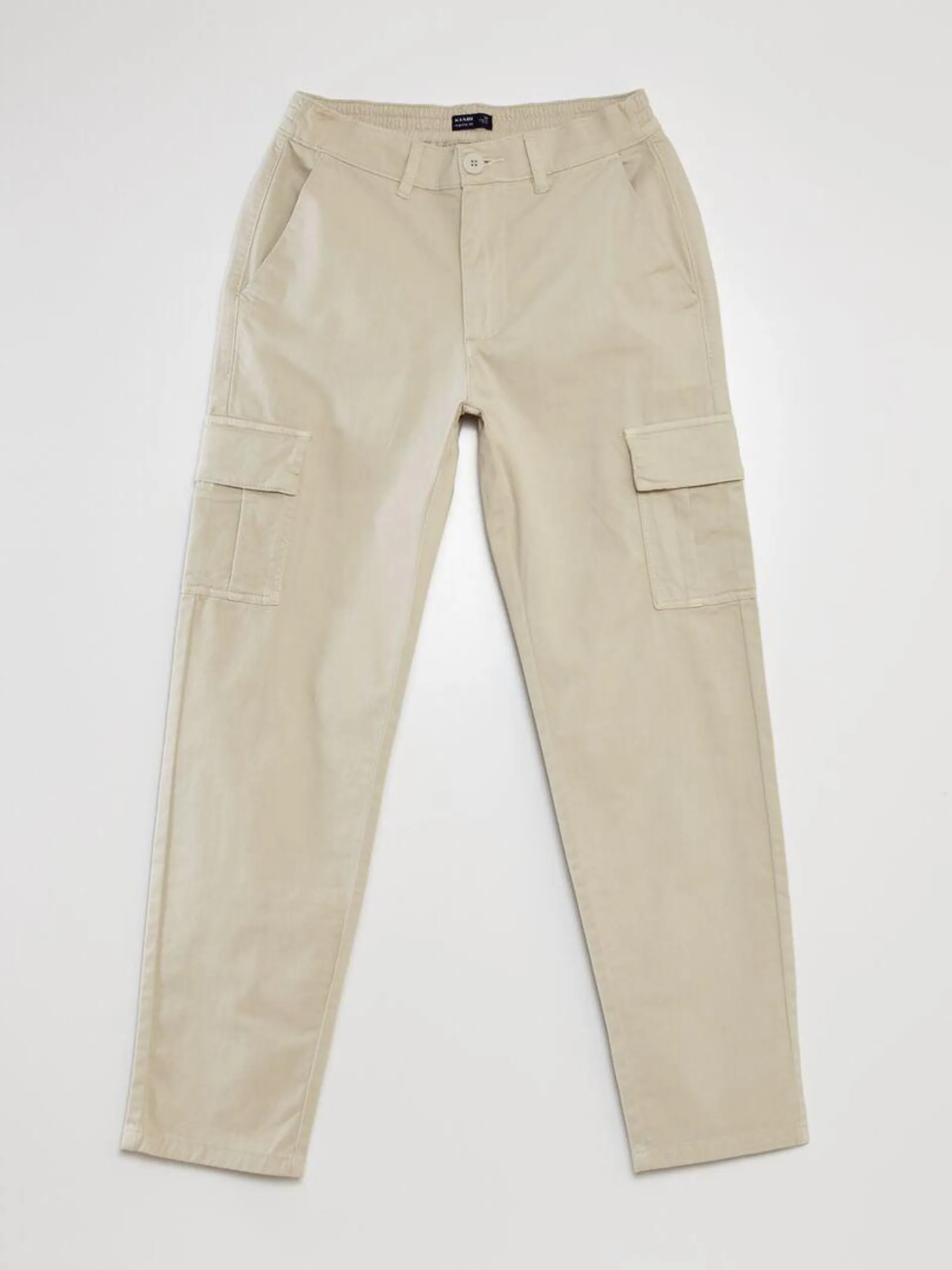 Pantaloni con tasche - GRIGIO