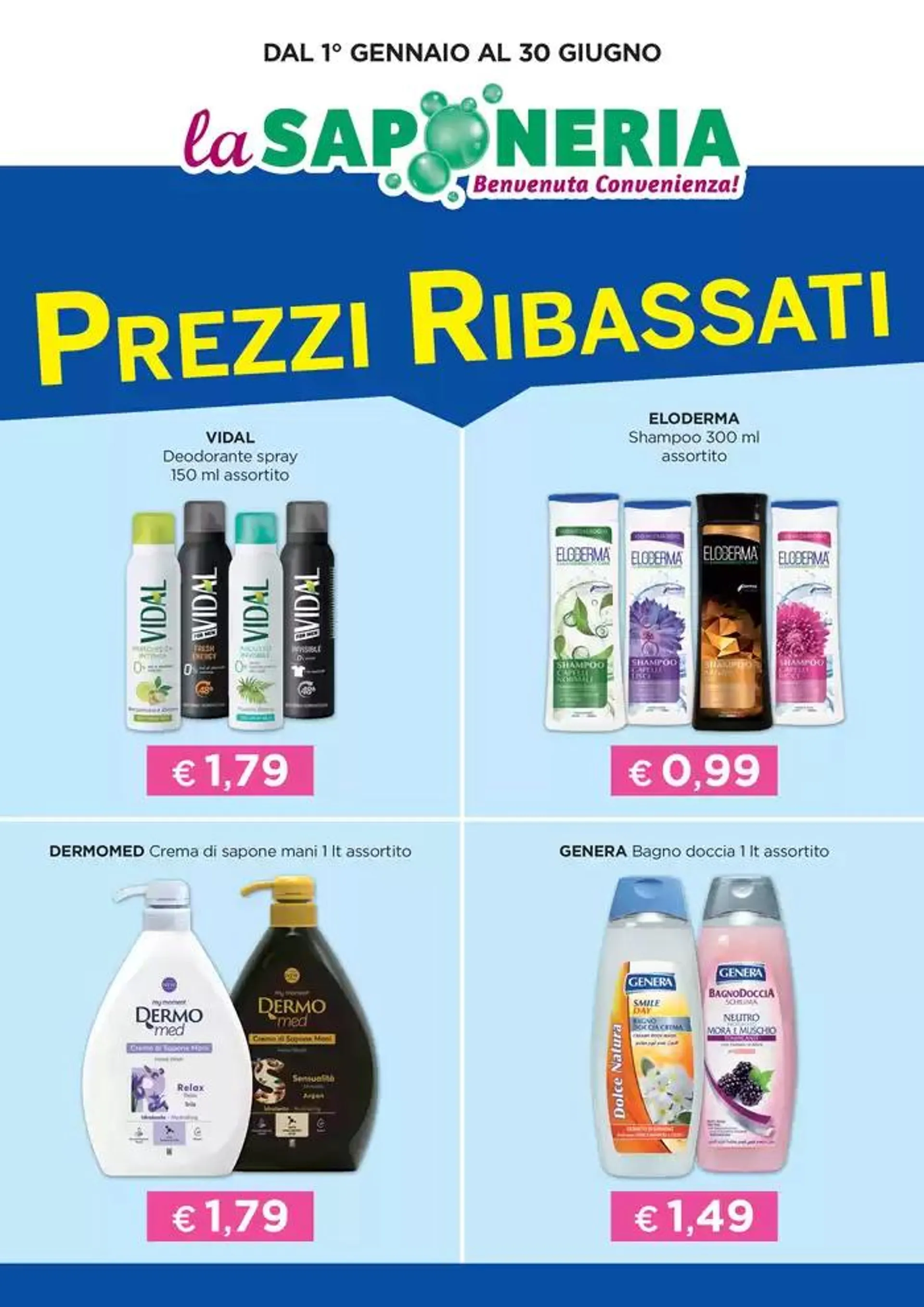 Prezzi ribassati da 16 gennaio a 30 giugno di 2025 - Pagina del volantino 