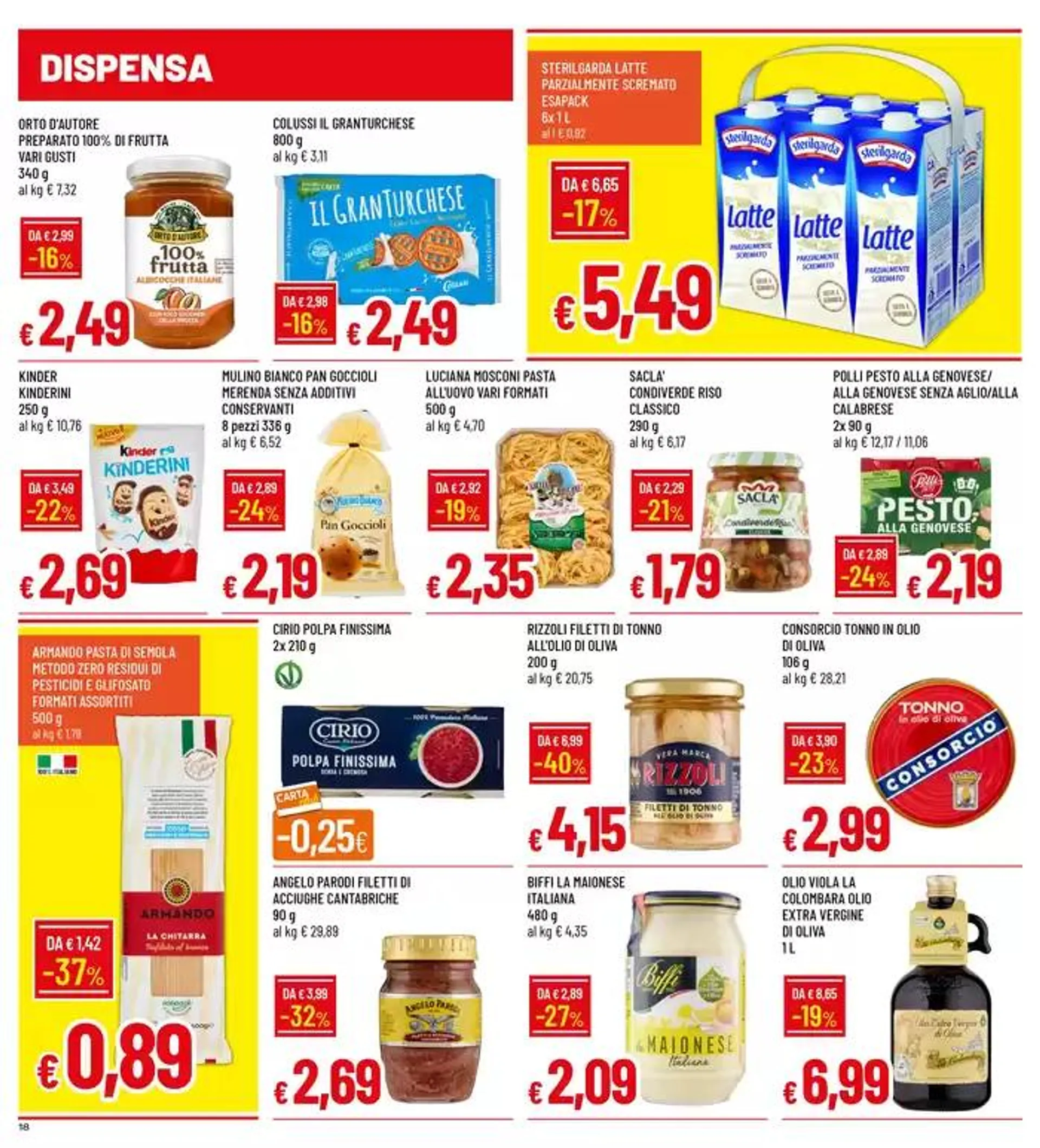 GALASSIA SCONTI 30/40/50% da 22 aprile a 4 maggio di 2025 - Pagina del volantino 18