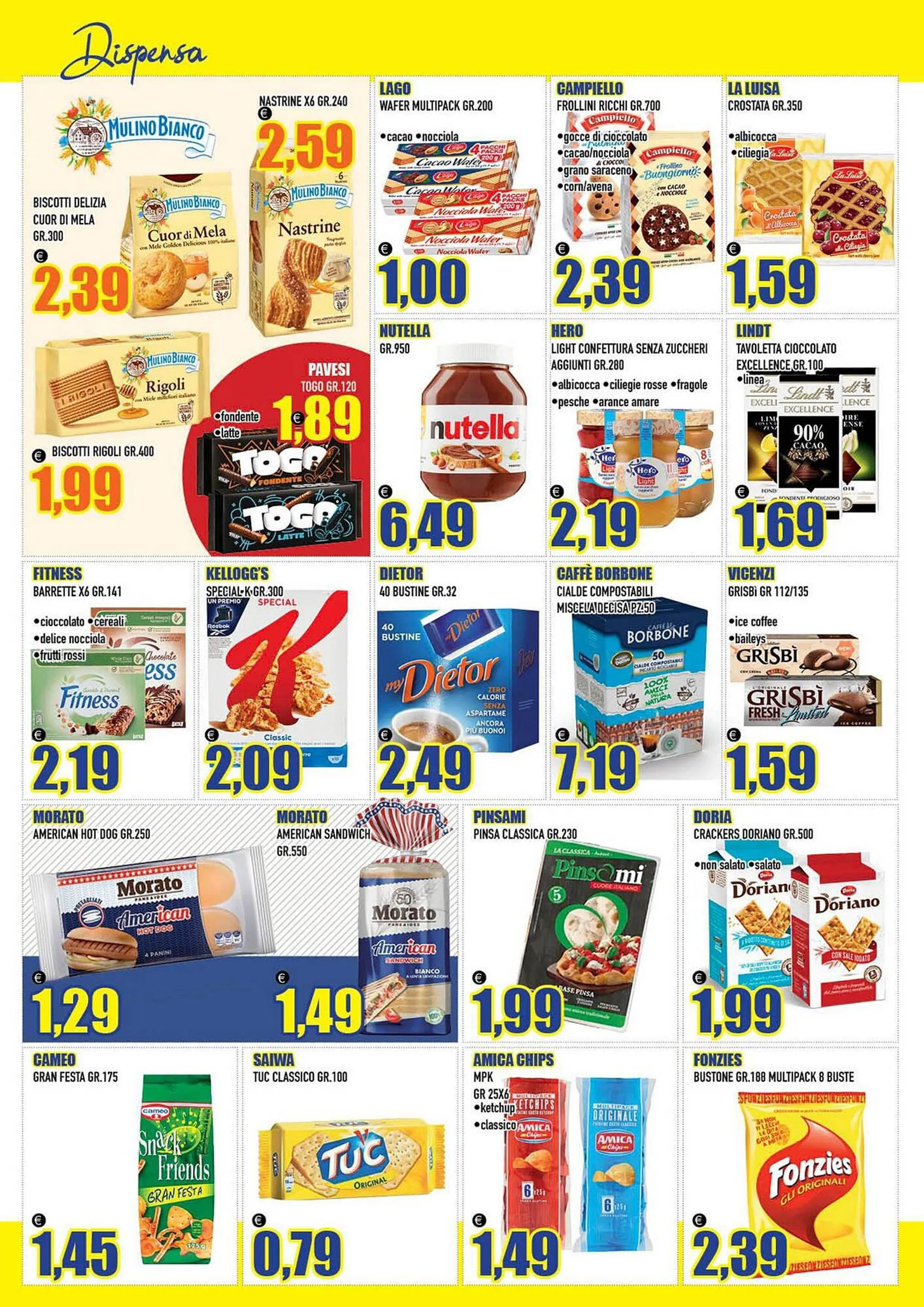 Volantino Euromarket Carandente da 2 aprile a 13 aprile di 2024 - Pagina del volantino 3