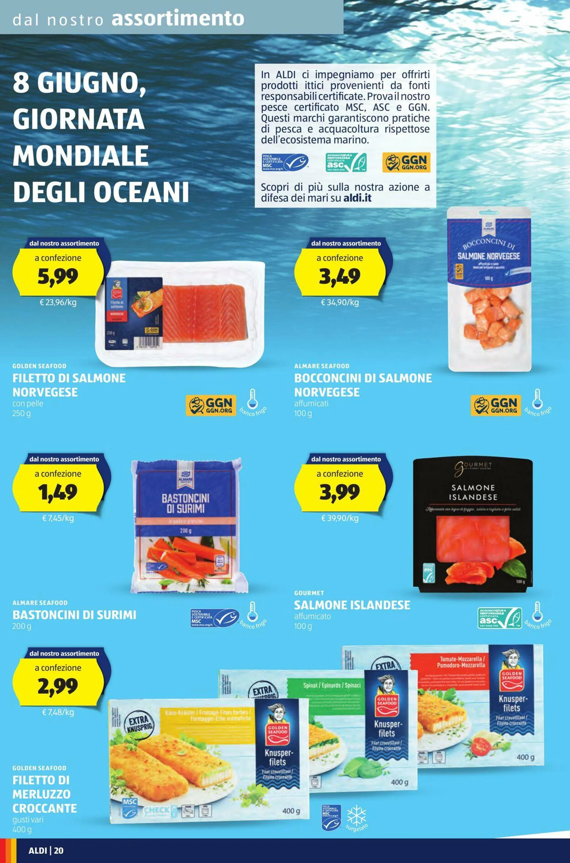 Aldi Volantino attuale da 2 giugno a 8 giugno di 2025 - Pagina del volantino 20