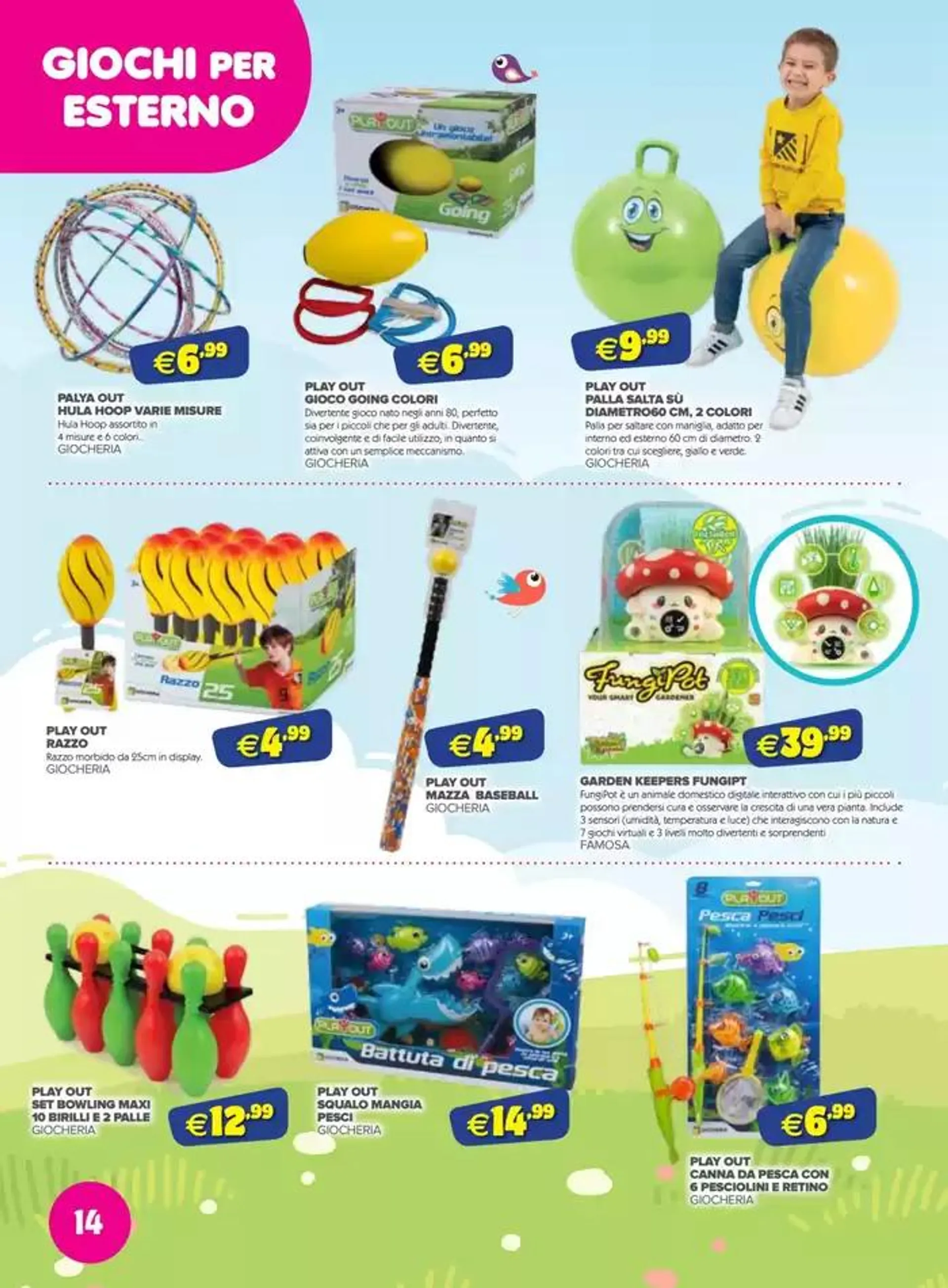 Giochi all'aria aperta! da 23 aprile a 24 giugno di 2025 - Pagina del volantino 14