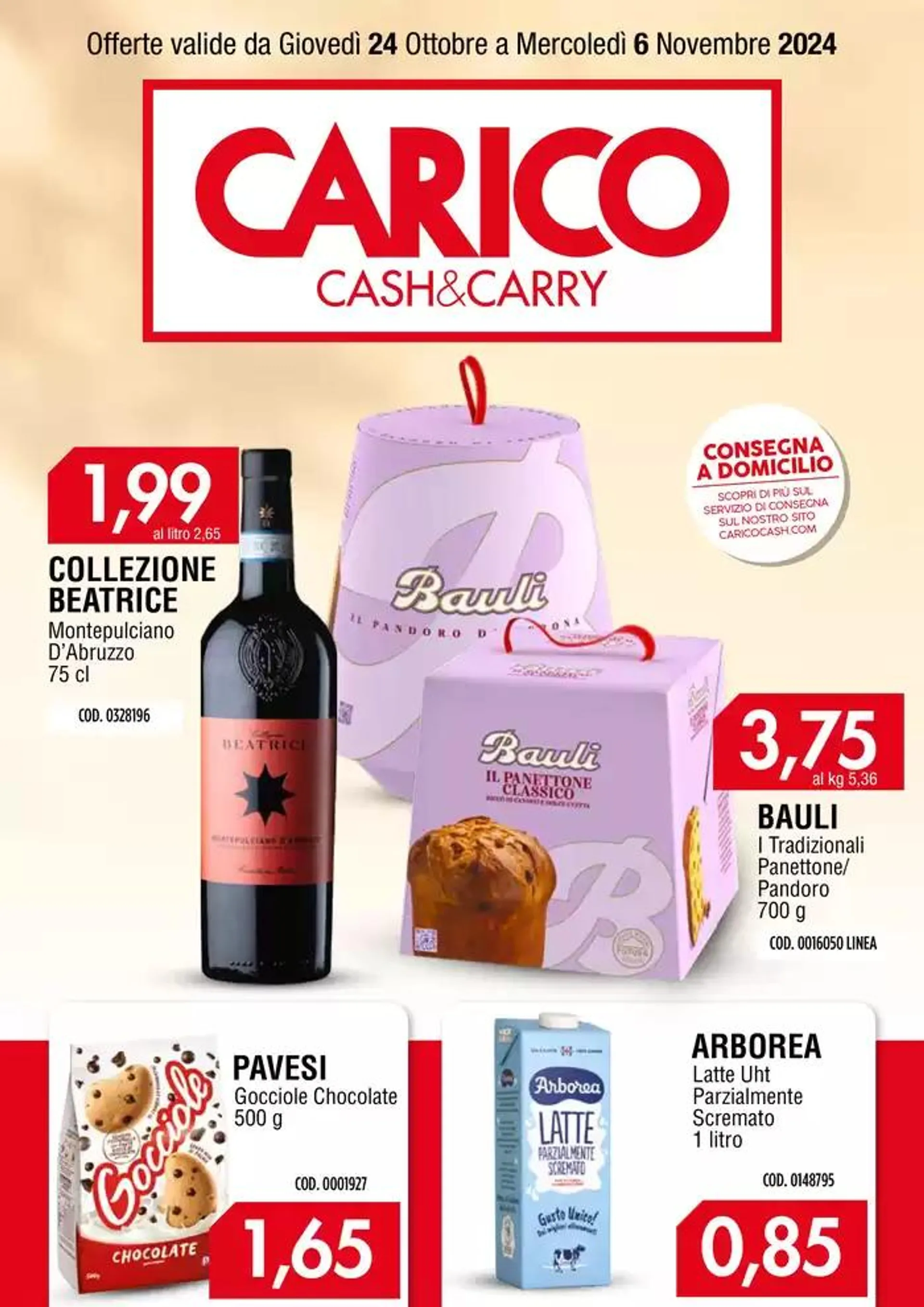 Offerte Carico Cash & Carry  - 1