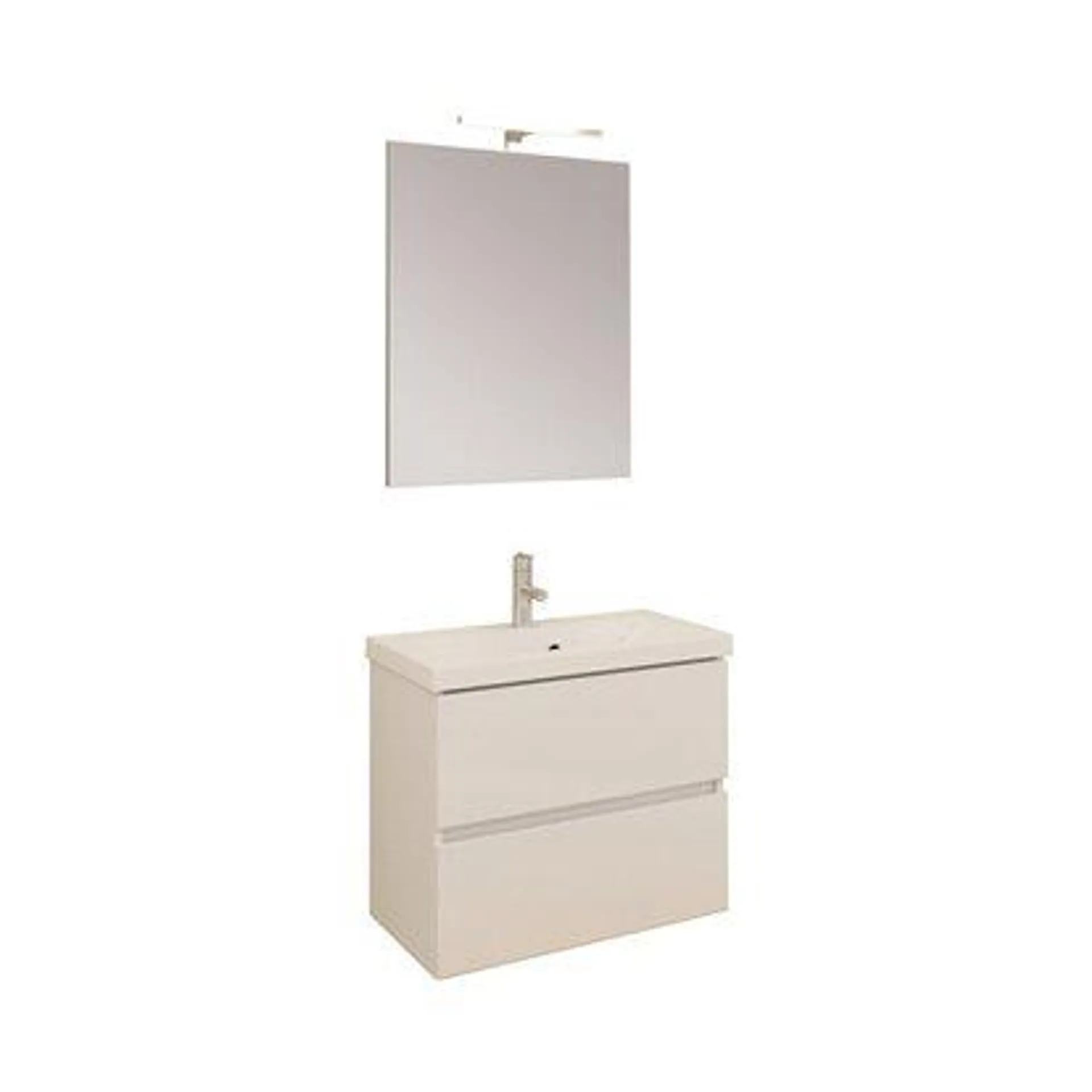 Composizione bagno 60x39 cm bianco