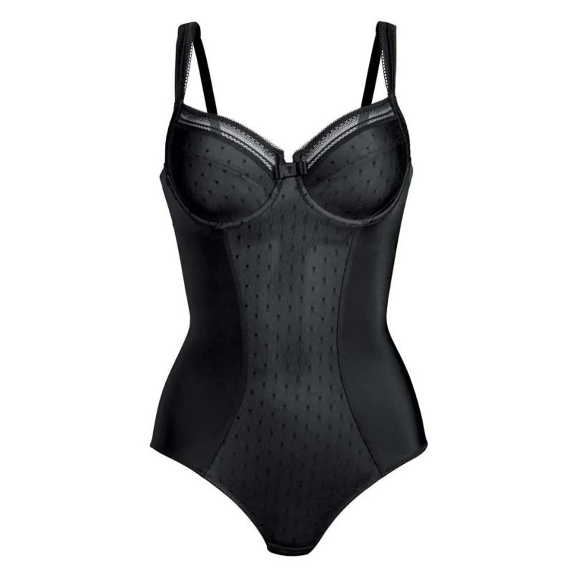 ANI3403.001 - Body Emily con ferretto - nero