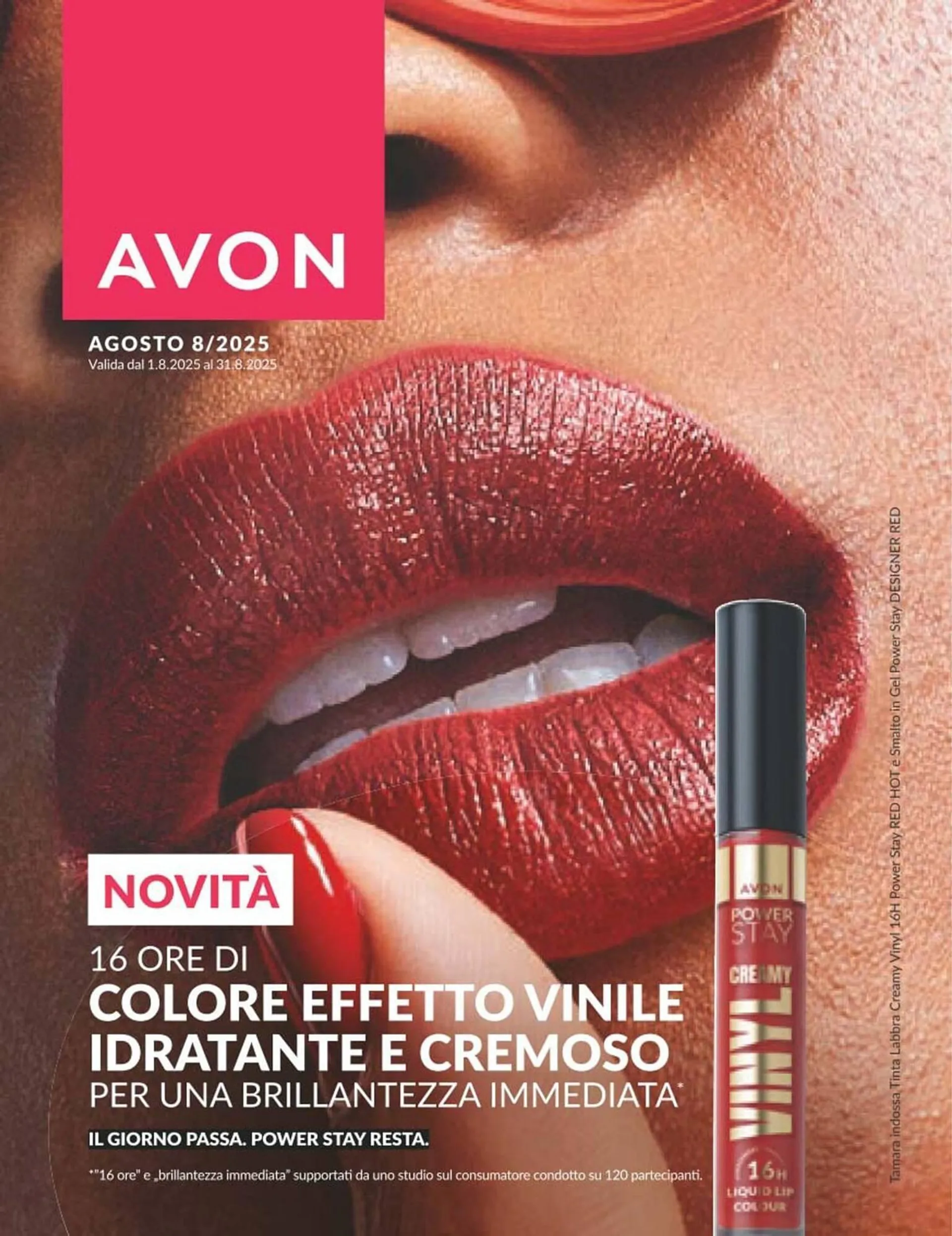 Volantino Avon da 1 agosto a 31 agosto di 2025 - Pagina del volantino 1