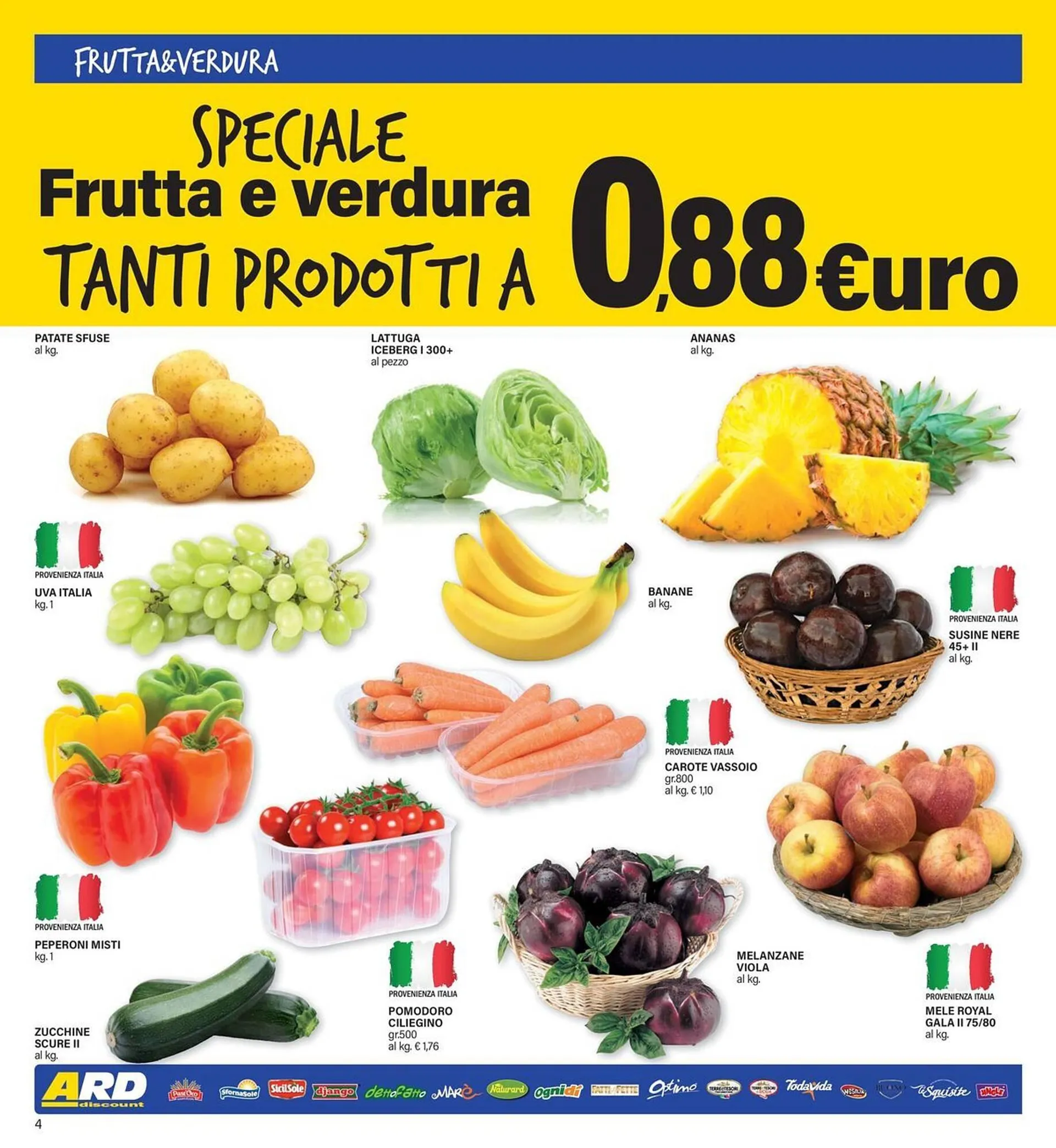 Volantino Ard Discount da 22 settembre a 2 ottobre di 2024 - Pagina del volantino 4